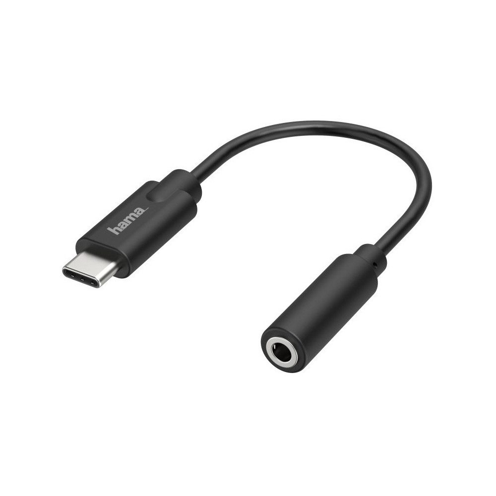Hama USB-C auf 3,5-mm-Klinke Adapter - Audioadapter. Audio-Adapter