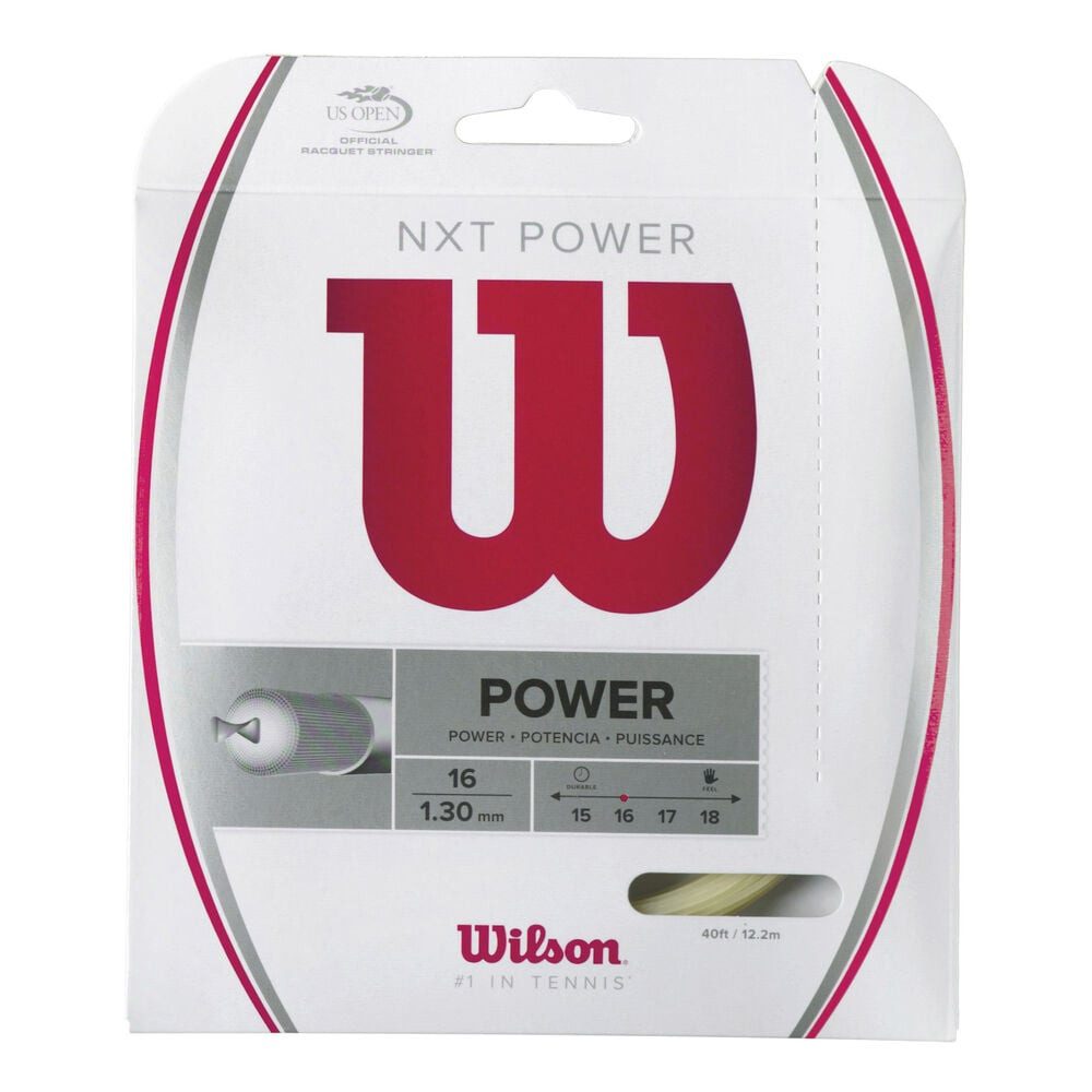 Tennissaite NXT Power 12,2m natur