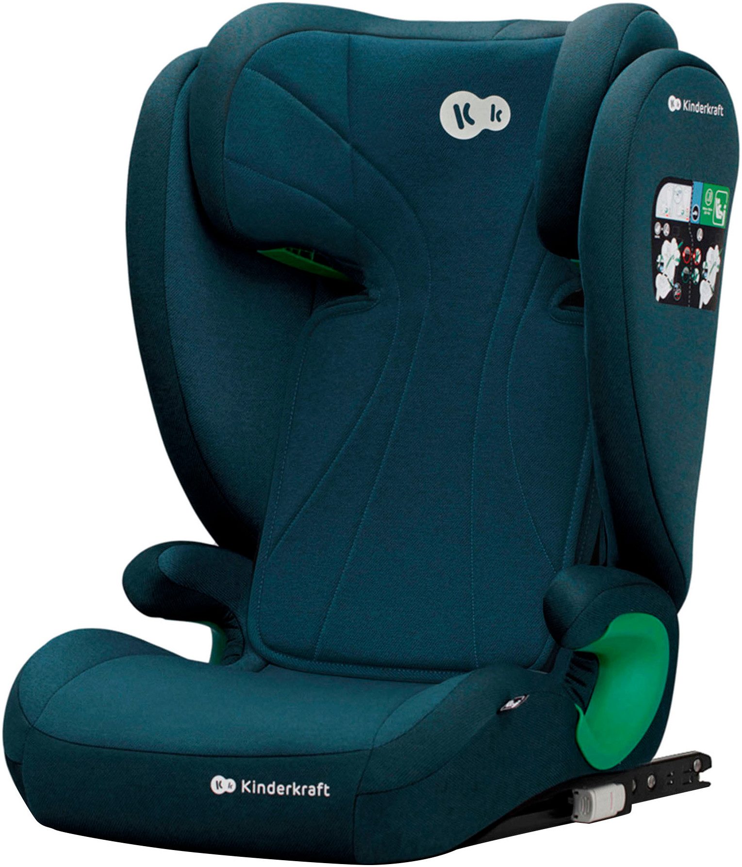 Kinderkraft Autokindersitz JUNIOR FIX 2 i-Size, bis: 12 Jahren, ab: 76 cm, bis: 150 cm