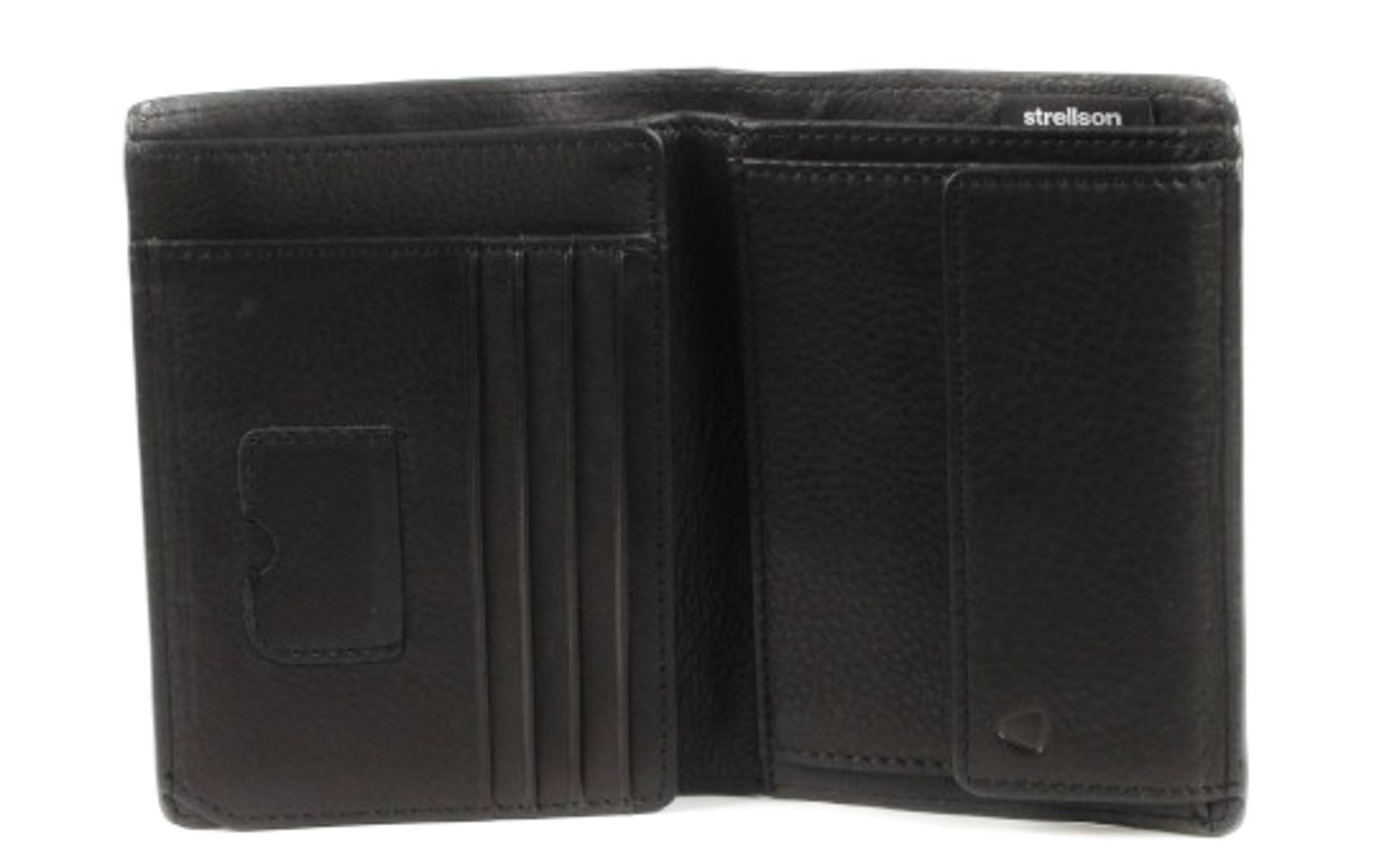 Strellson Geldbörse Billfold V8 Wallet, aus echtem Leder mit RFID-Blocker Schutz