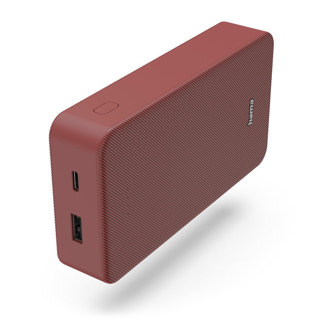 Hama Powerbank 20000mAh, 2 Ausgänge: USB-C, USB-A Powerbank 20000 mAh (3,7 V)