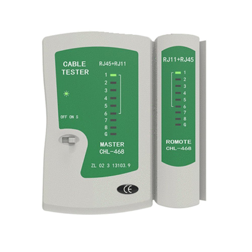 Q41C Patch Kabel Tester für RJ45 CAT6 RJ12 LAN DSL Netzwerk Testgerät Netzwerk-Adapter