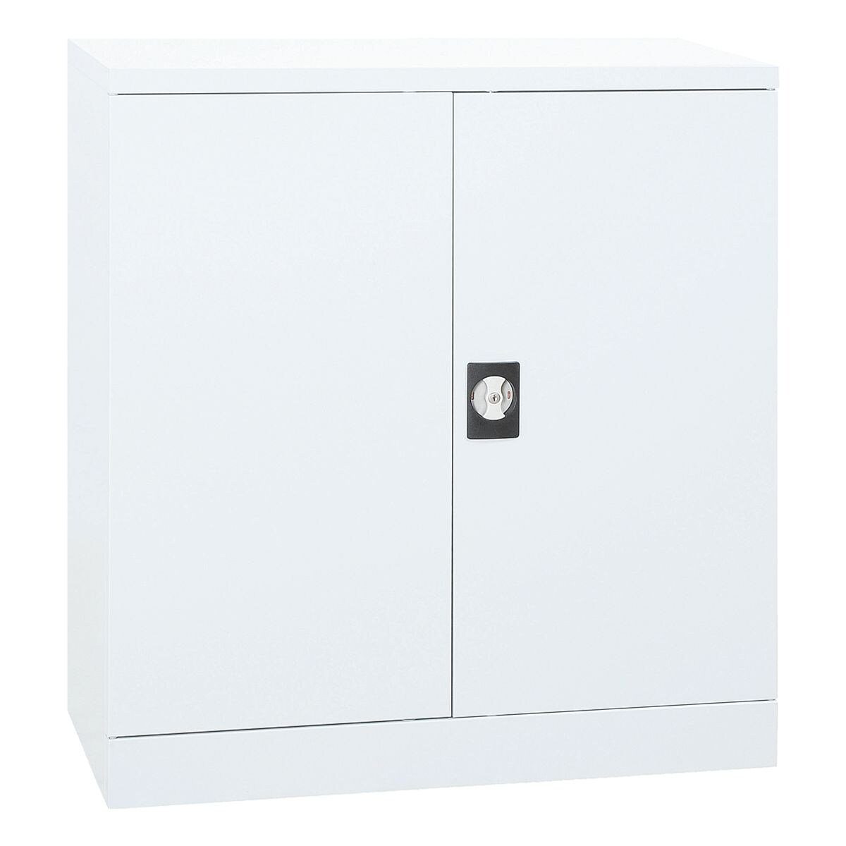 GUERKAN Aktenschrank 2 OH, Türen, Öffnungswinkel, Stahlschrank, 92x100 cm 215° verstärkte