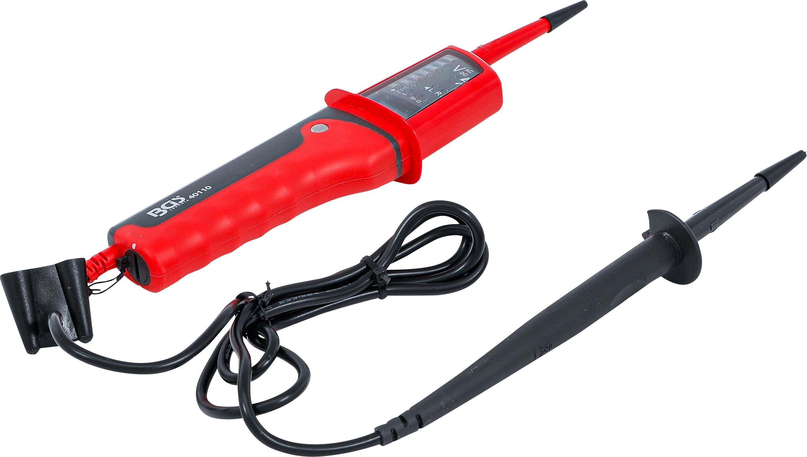 BGS technic Spannungsprüfer Spannungsprüfer mit Digitalanzeige, (1 St)