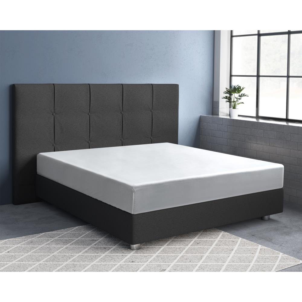 Sitheim-Europe Spannbettlaken PRIMAVIERA DELUXE SPANNBETTLAKEN aus 100% Baumwolle SATIN, Baumwollsatin, Gummizug: Rundum, (1 Stück), hält die Wärme im Winter Schön kühl und atmungsaktiv im Sommer