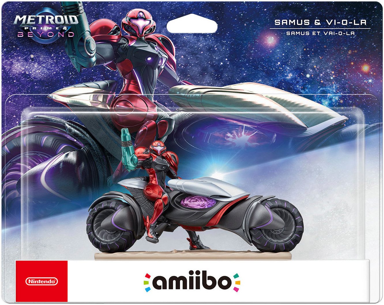 Nintendo Switch Spielfigur Samus & Vi-O-La (Metroid Prime 4)