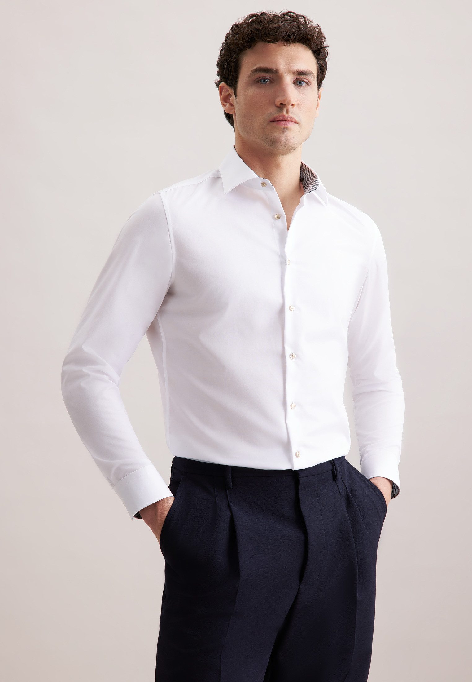 Businesshemd Schwarze Rose