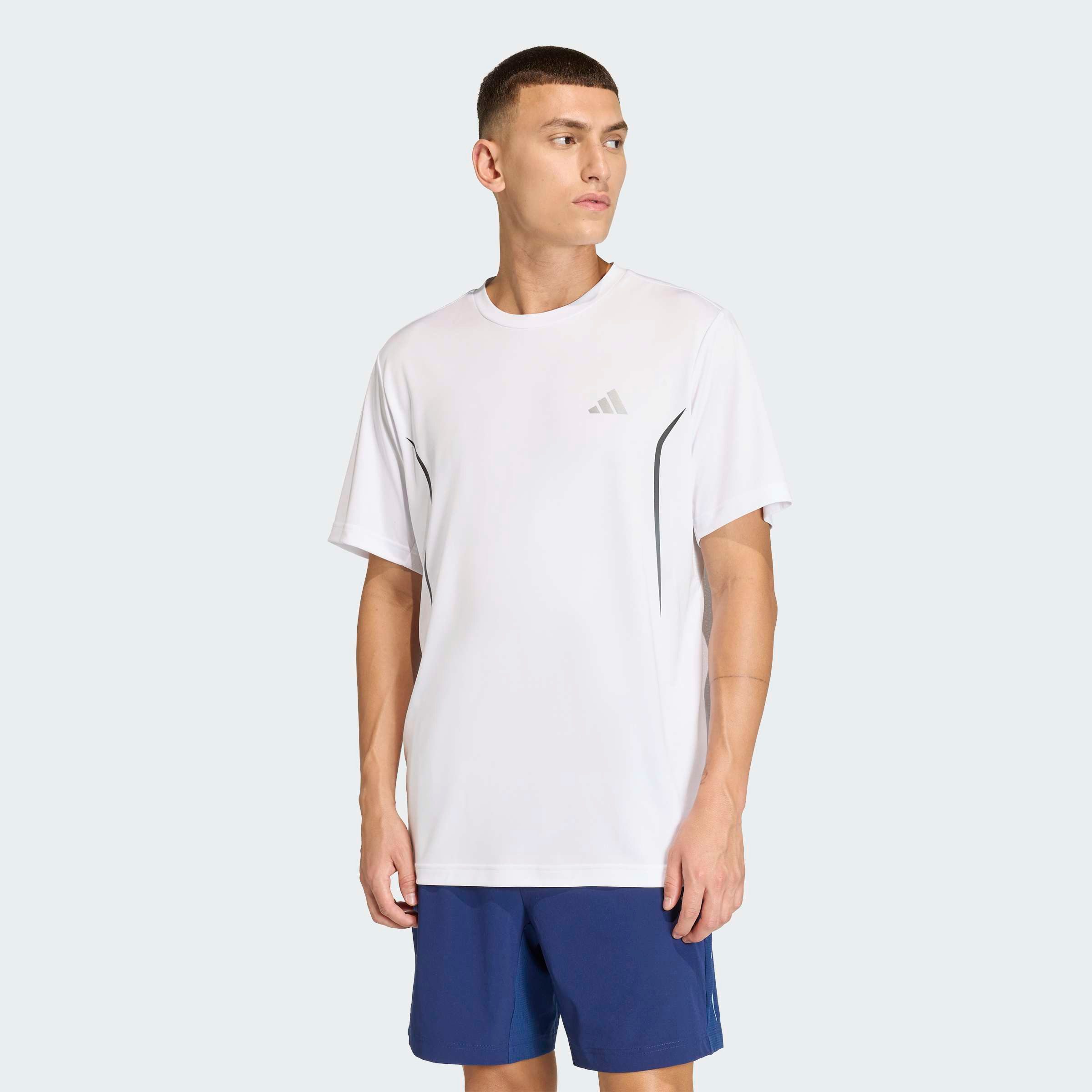 adidas Performance T-Shirt TECH APP GF TEE leichtes Obermaterial aus Polyester, mit luftigem Mesh