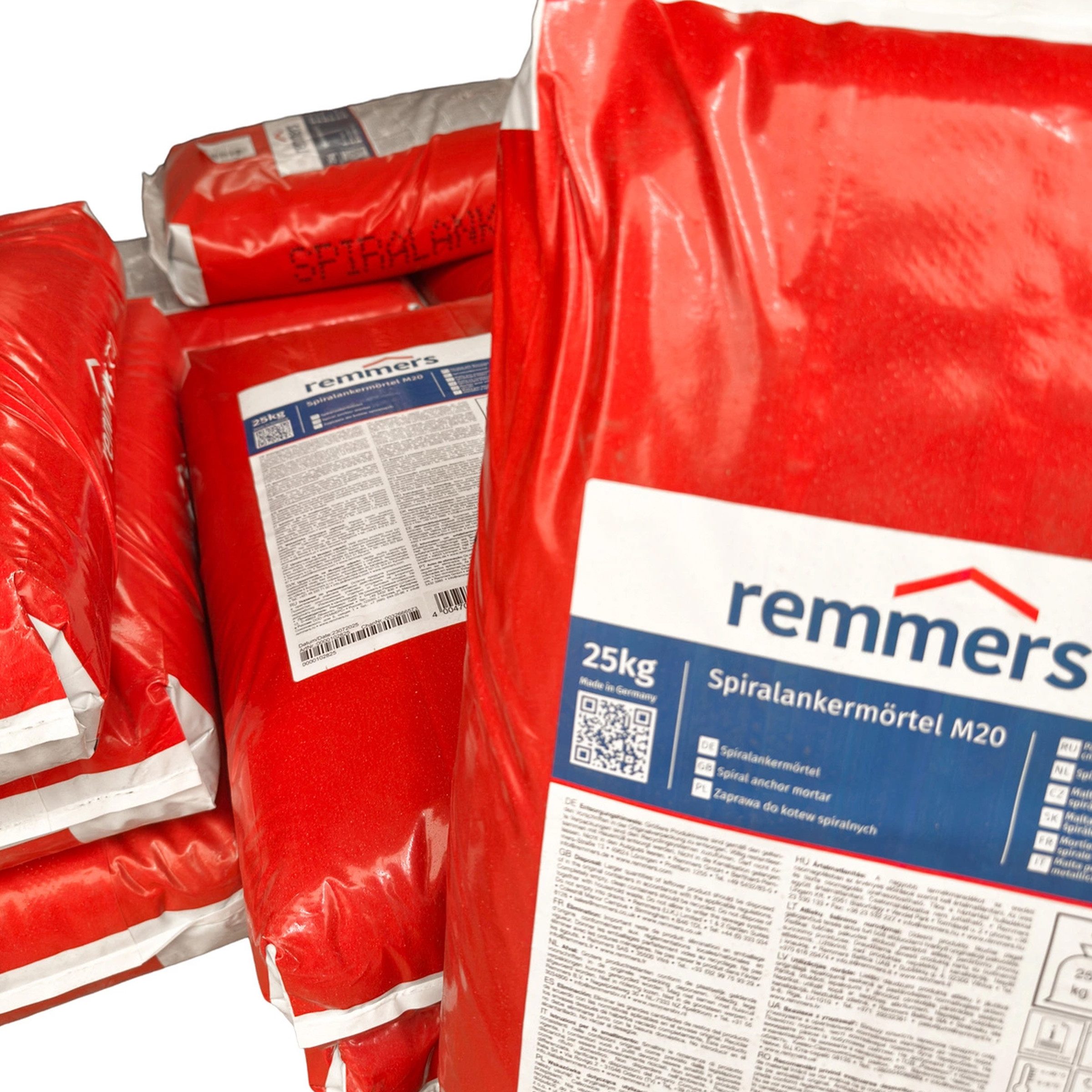 Remmers Fugenmörtel Remmers Spiralankermörtel M20 25 kg grau Fugenmörtel