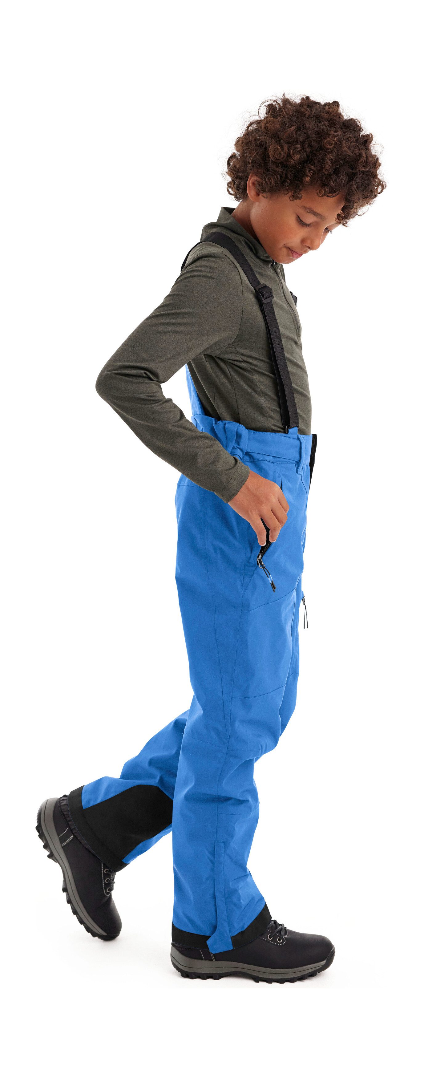 Killtec Skihose Boys Skihose 242 Wasserdichte Skihose mit abnehmbarem Latz und verstellbarem Bund