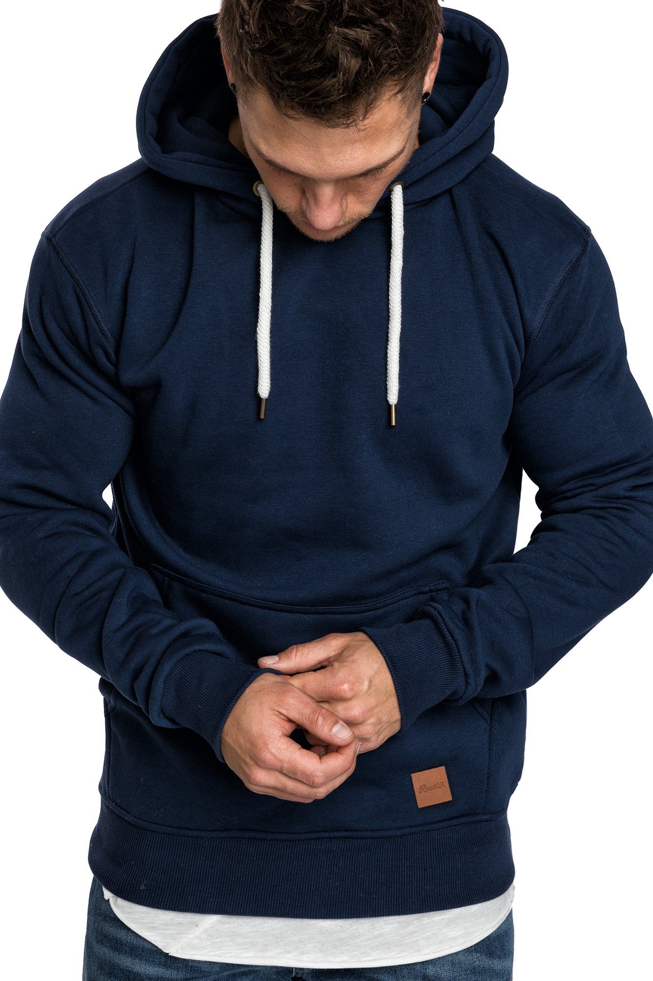 REPUBLIX Sweatshirt GRIFFIN Herren Basic Kapuzenpullover Hoodie