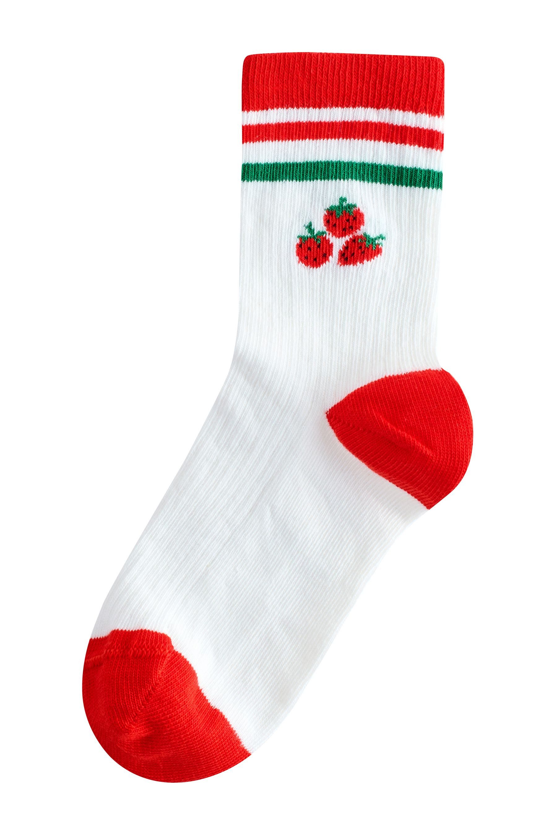 Next Kurzsocken Gerippte Knöchelsocken, 4er-Pack (4-Paar)