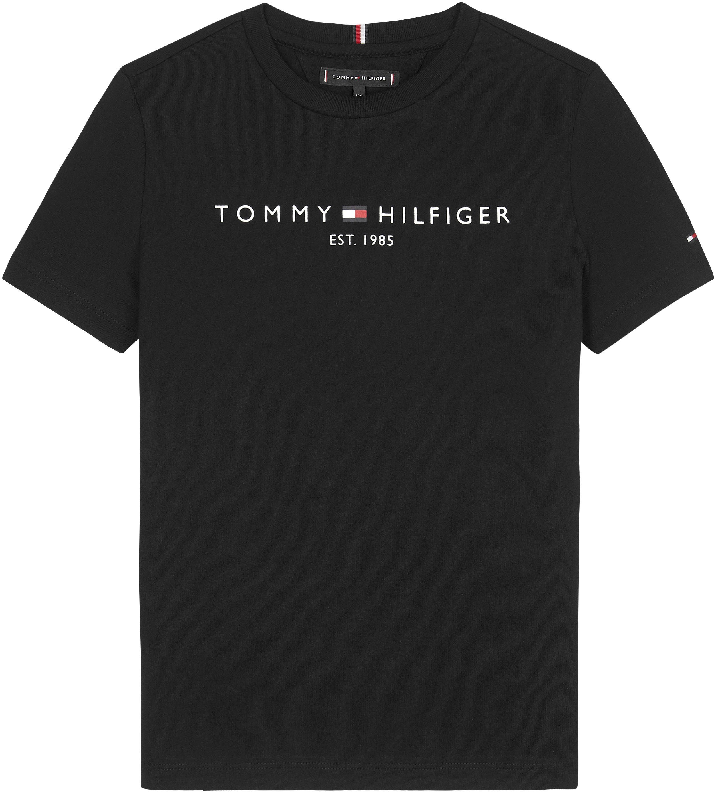 für Hilfiger ESSENTIAL Tommy Mädchen und TEE Jungen T-Shirt