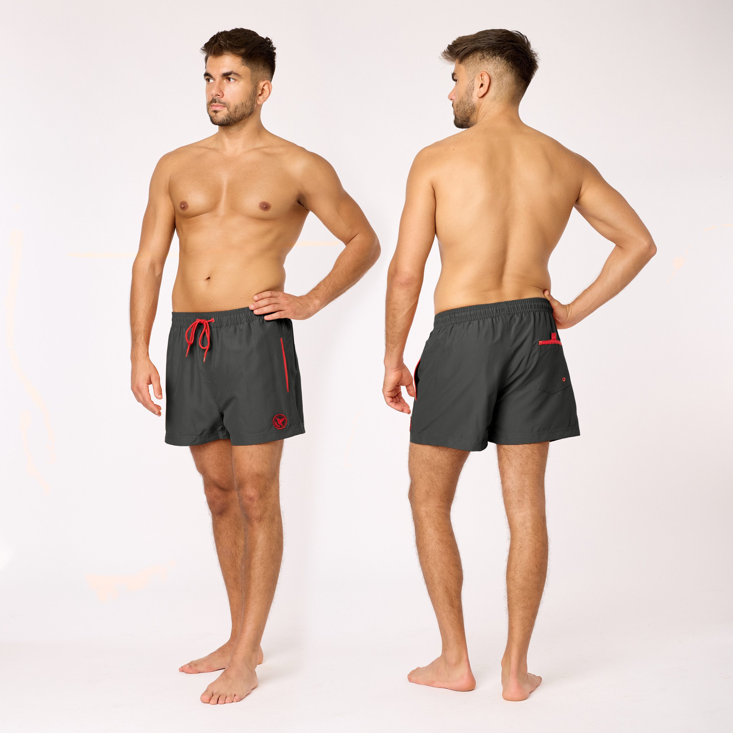 Ladeheid Badeshorts Herren Badehose Boardshorts Beachshorts Schwimmhose LA4 günstig online kaufen