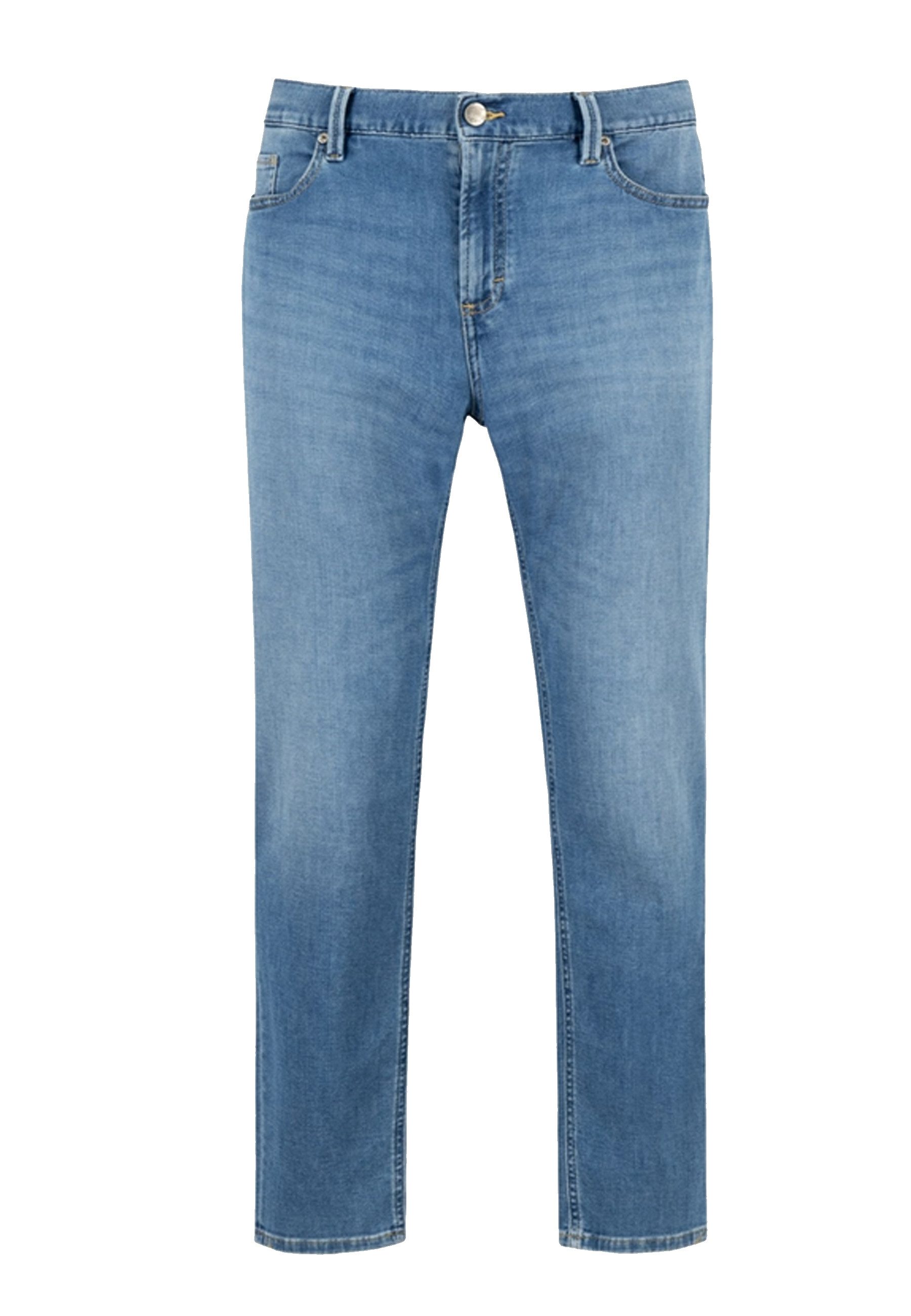 Alberto 5-Pocket-Jeans Alberto Herren Jeans Pipe laser Denim (1-tlg)