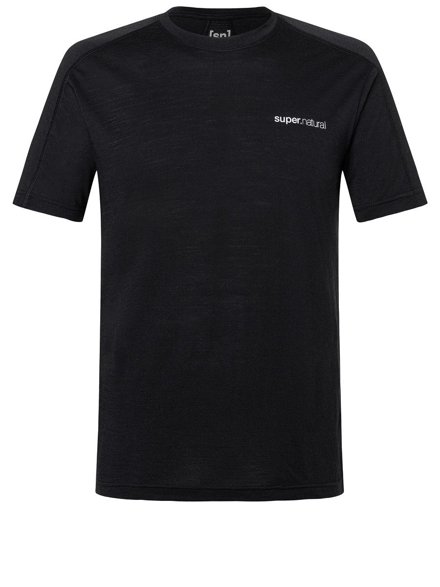 SUPER.NATURAL T-Shirt für Herren, Merino ALARM RUNNING funktionell, sporty