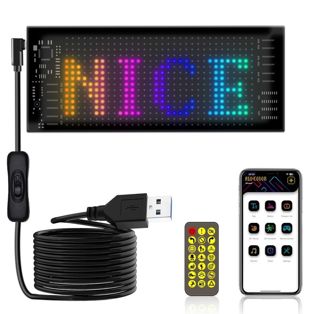 Hinweisschild Auto LED Interaktiver Bildschirm, Auto LED Display Panel