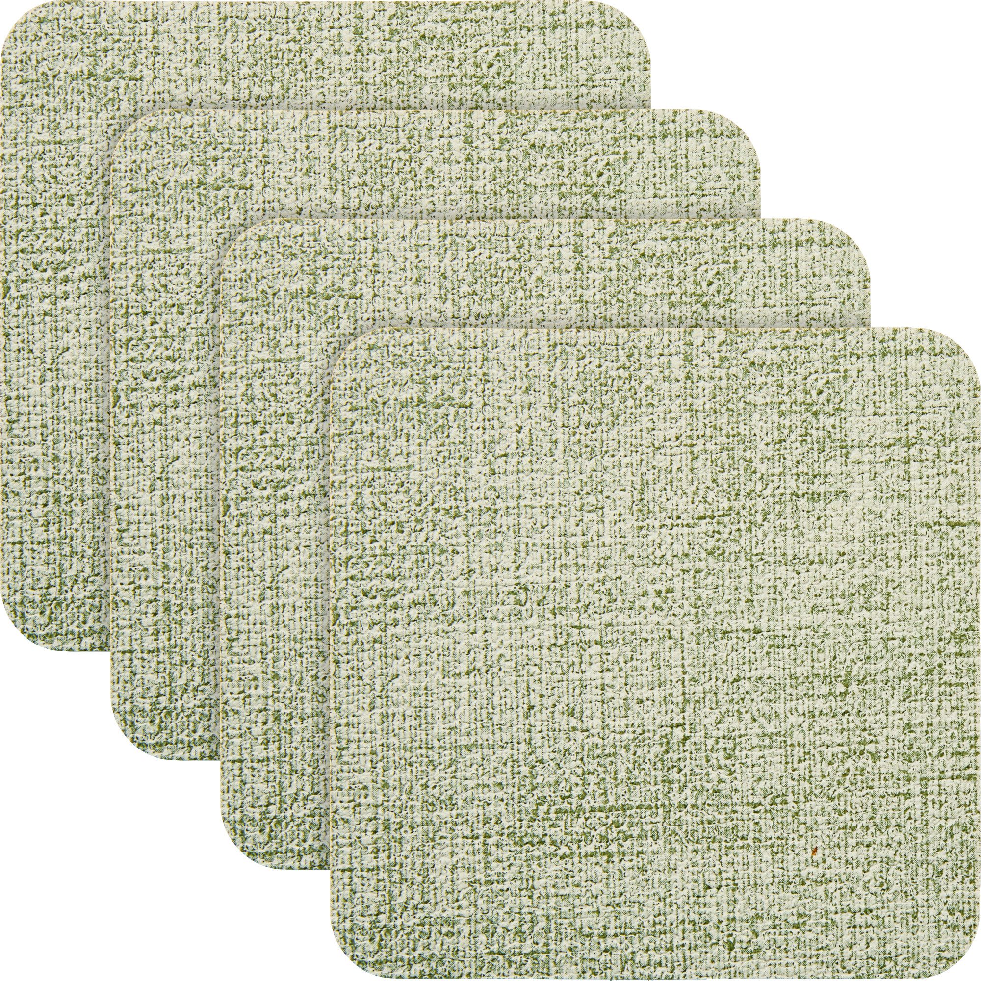 Erwin Müller Glasuntersetzer Подставки "Elvas" 4er-Pack, Uni