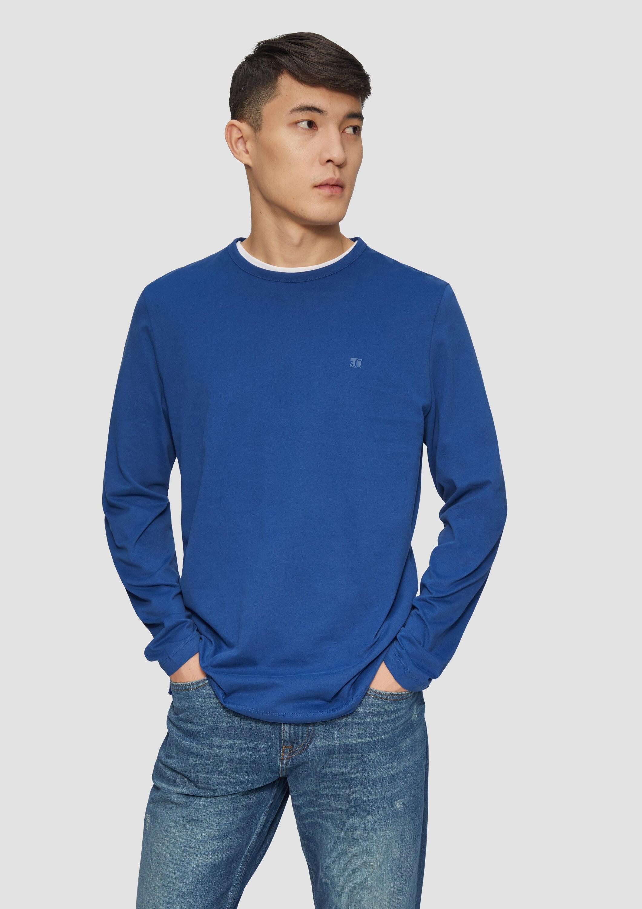 s.Oliver Langarmshirt T-Shirt Softes Longsleeve aus günstig online kaufen