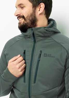 Jack Wolfskin Kapuzenfleecejacke ALPGRAT PRO INS FZ M