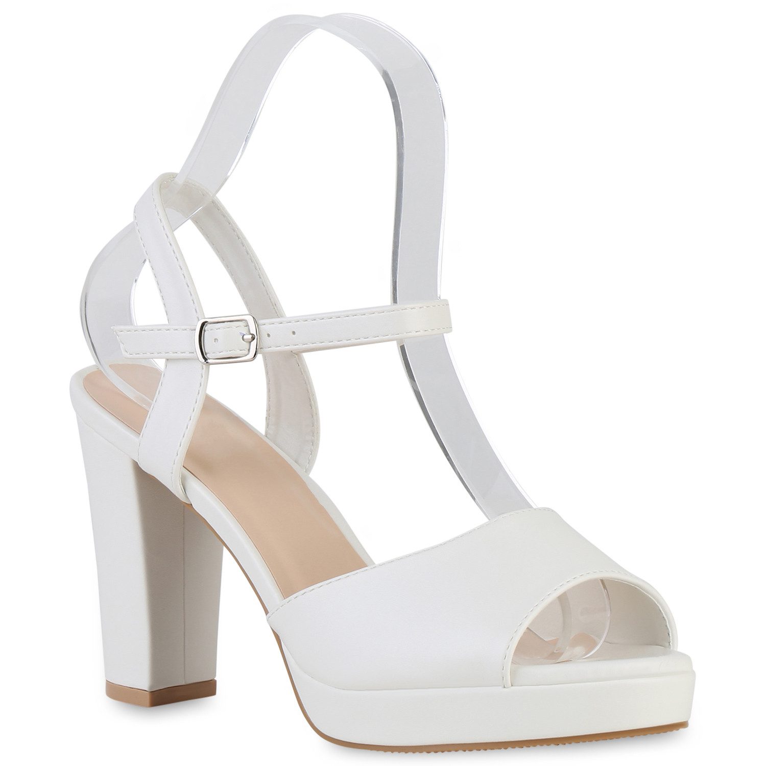 VAN HILL 840188 Riemchensandalette Damen Riemchensandaletten Sandaletten El günstig online kaufen