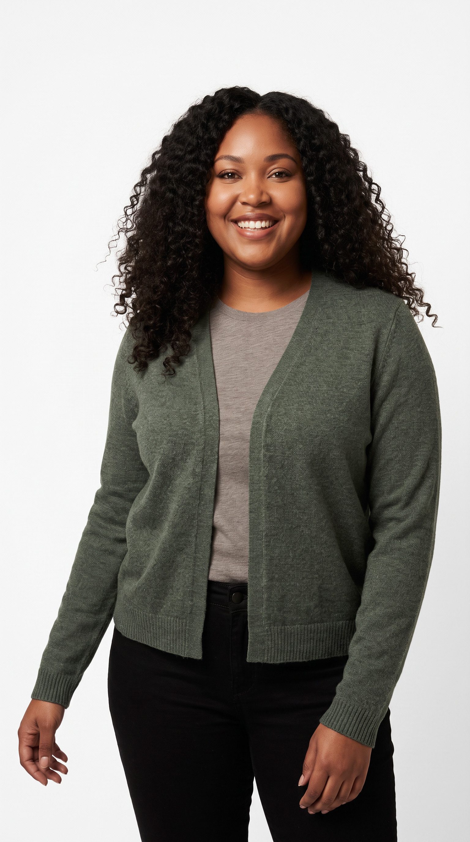 ONLY CARMAKOMA Strickjacke CARPRINCESS LS SHORT CARDI NOOS Viskosemischung