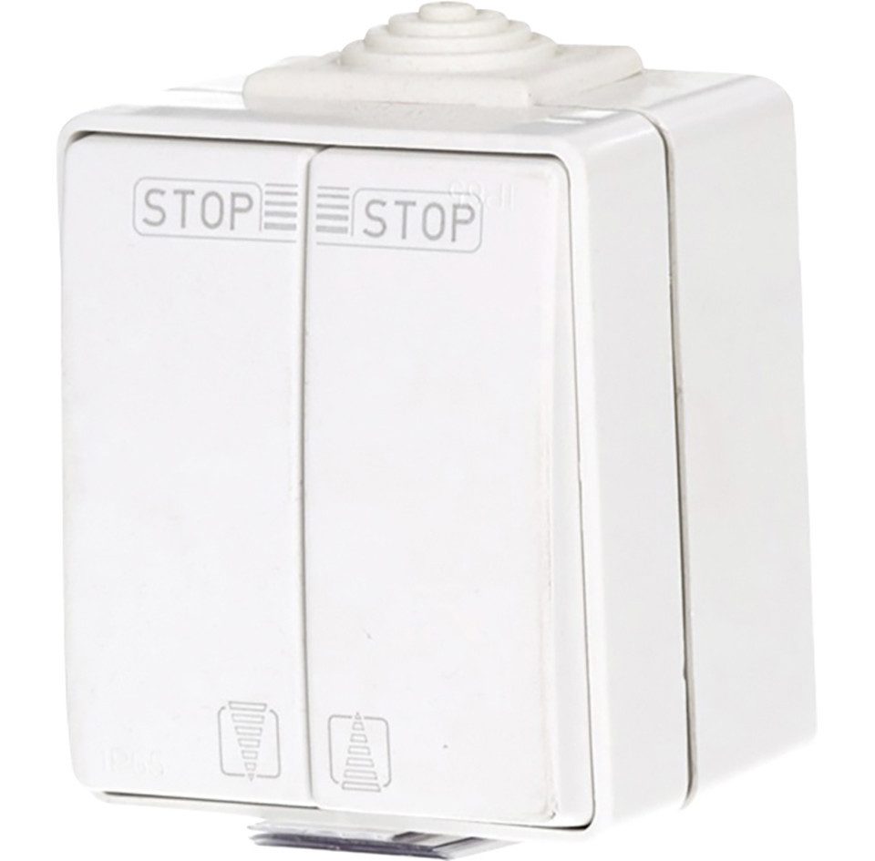 SCHELLENBERG Jalousie Schellenberg Aufputz-Markisenschalter für Aussen