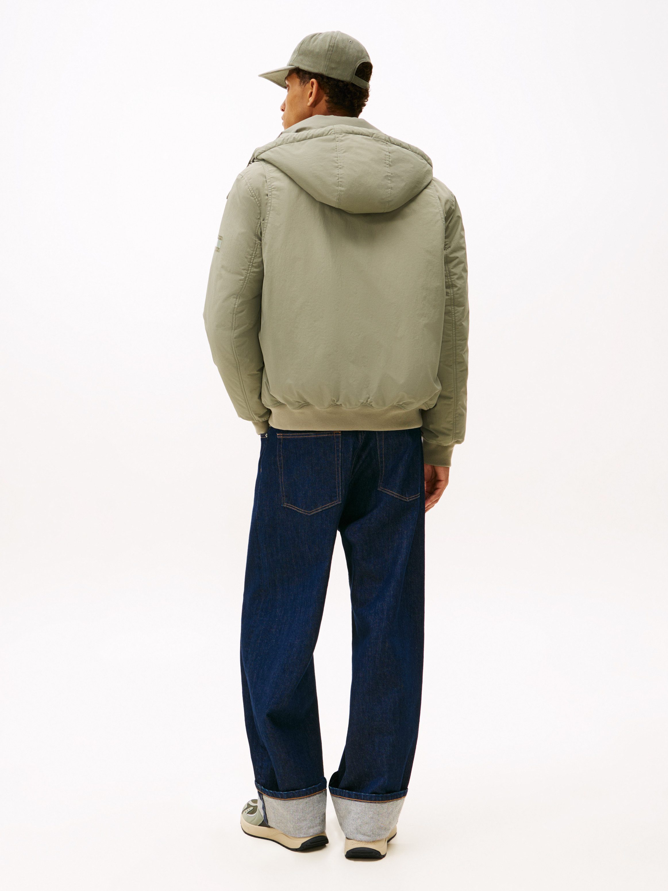 Tommy Jeans Bomberjacke CITY READY BOMBER Fliegerjacke, Freizeitjacke Regular fit mit Rundhalsausschnitt
