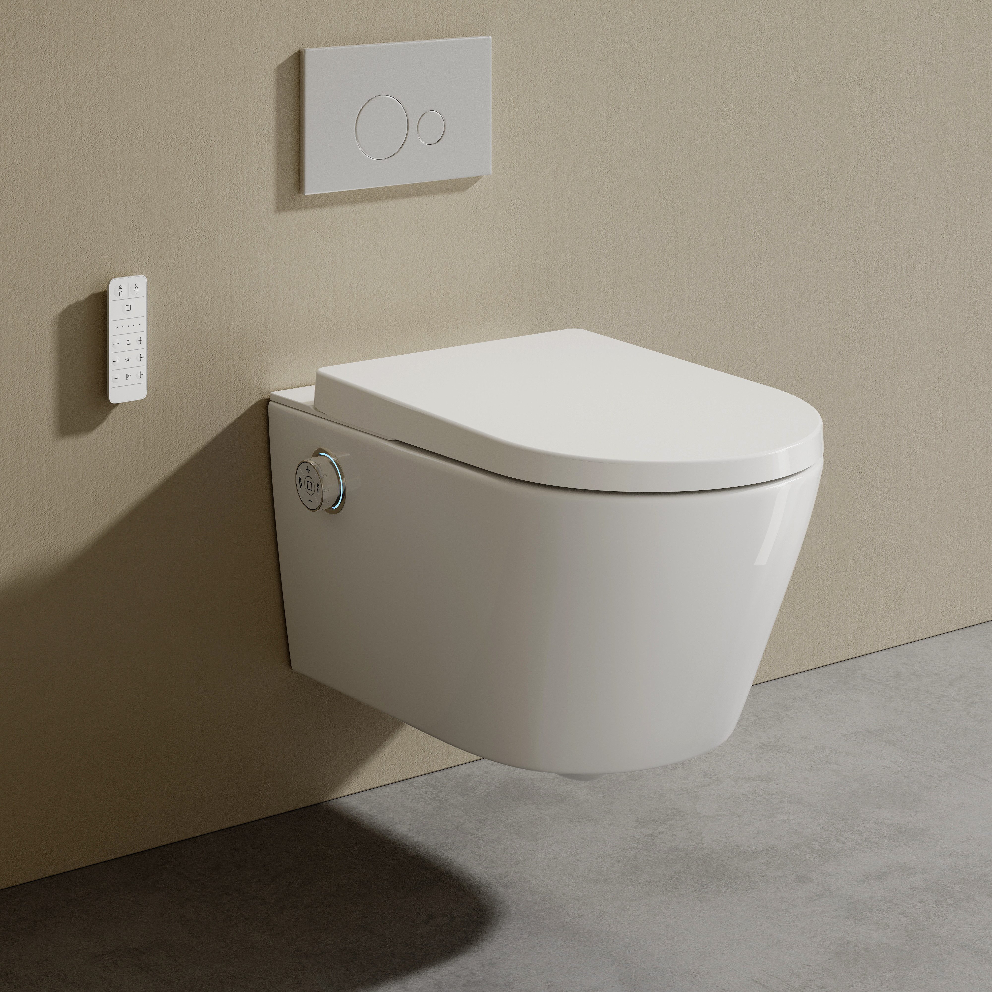HOROW Dusch-WC Hänge WC mit Bidet günstig online kaufen
