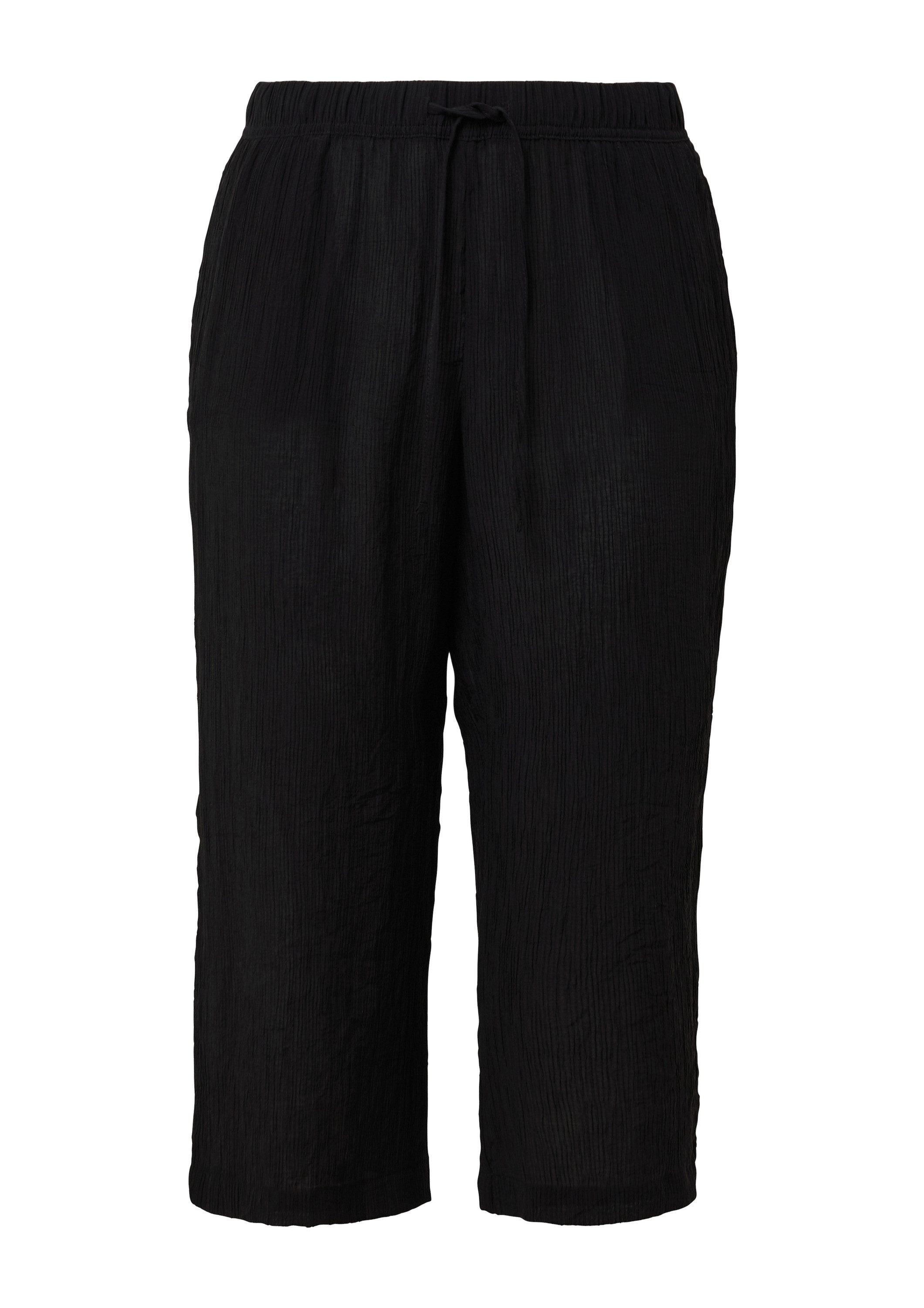 QS Culotte Hose Culotte aus Viskosemix günstig online kaufen