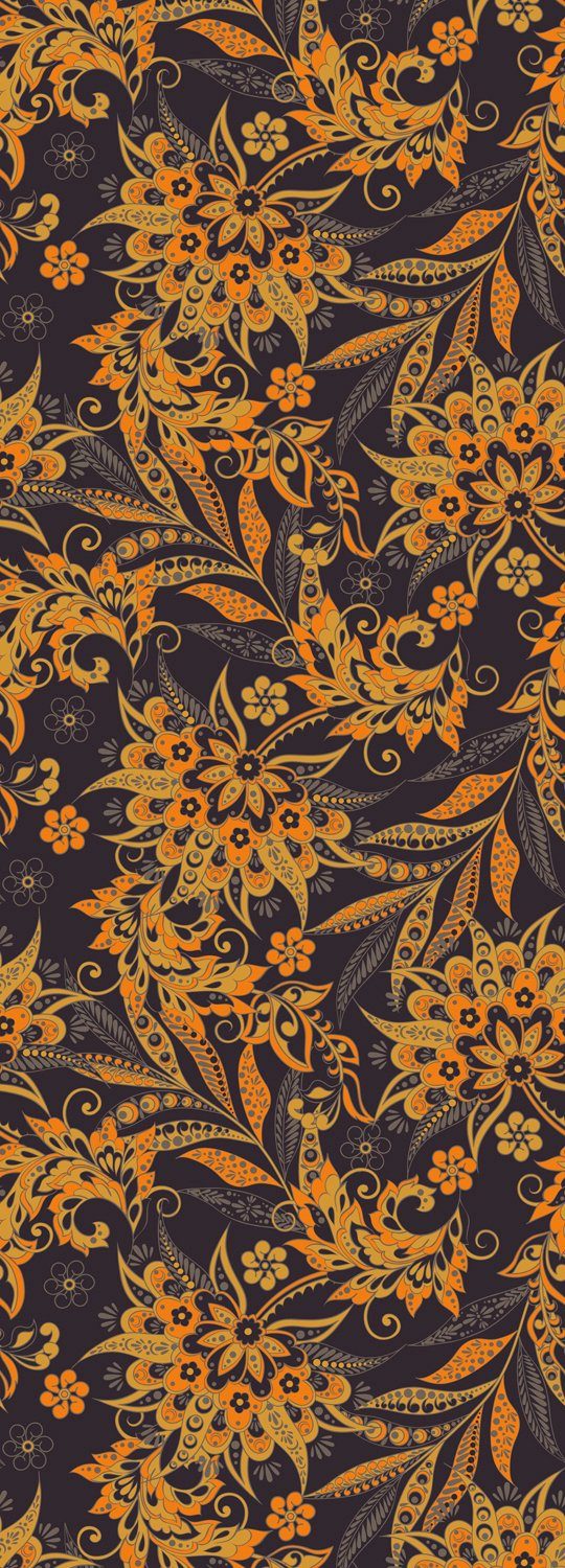 queence Vinyltapete Elena, glatt, Motiv, bedruckt, botanisch, floral, gemustert, natürlich, 90x250cm, selbstklebend, kinderleichte Anbringung, Sticker