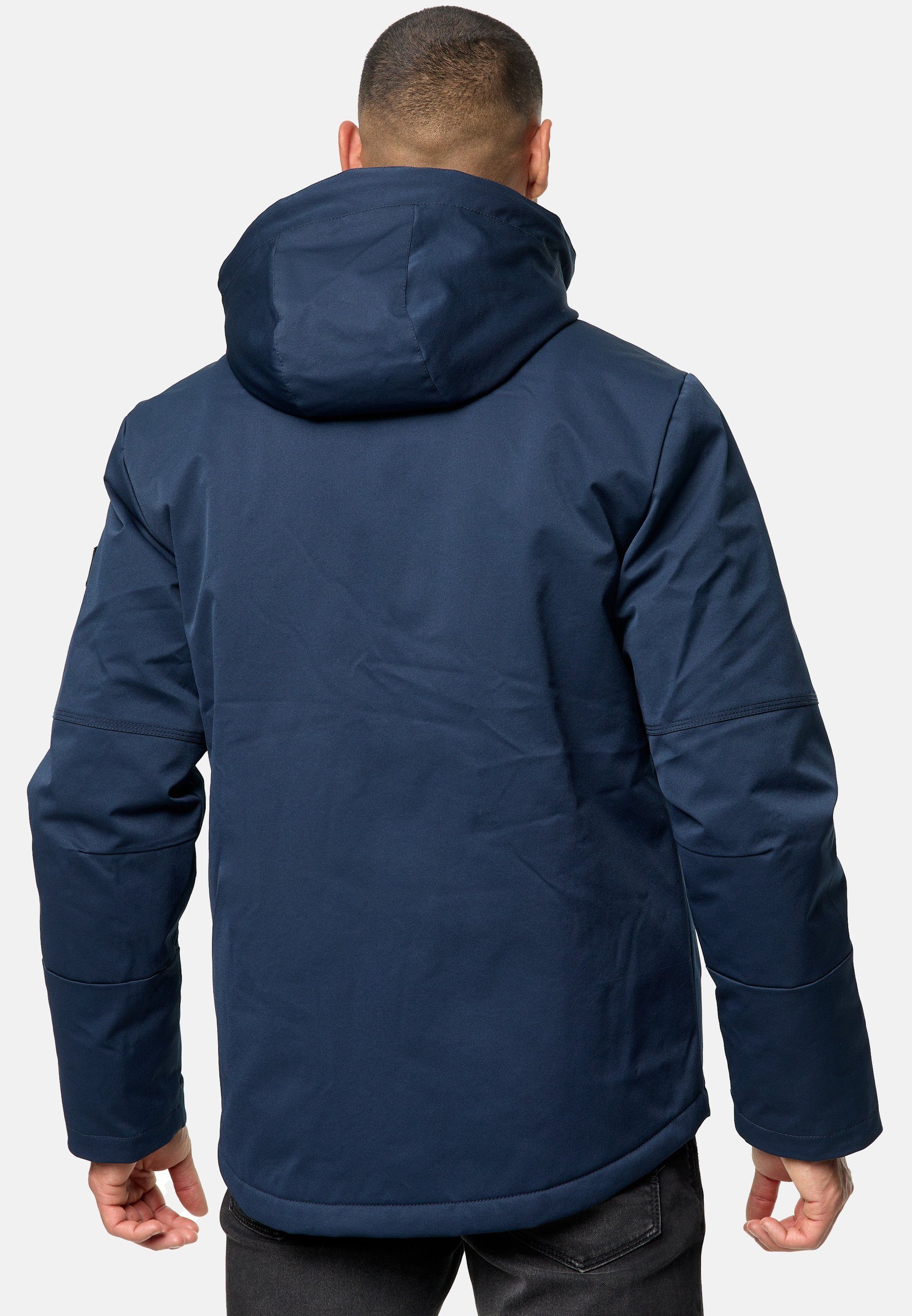 Winterjacke Indicode Navy INKylian