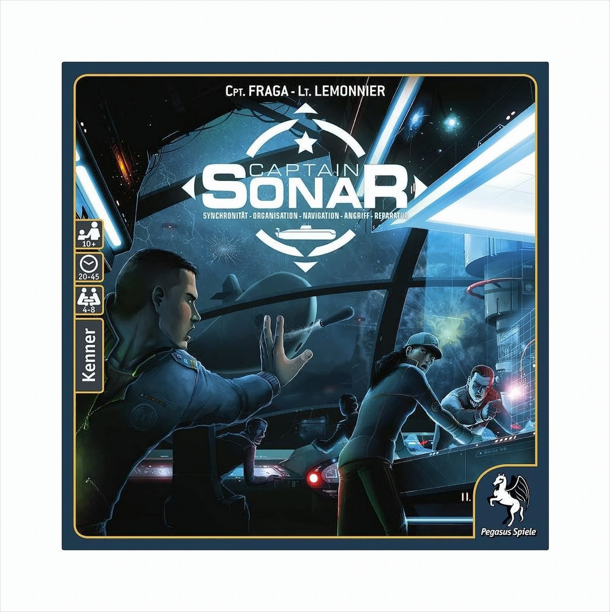 Pegasus Spiele Spiel Captain Sonar deutsche Ausgabe