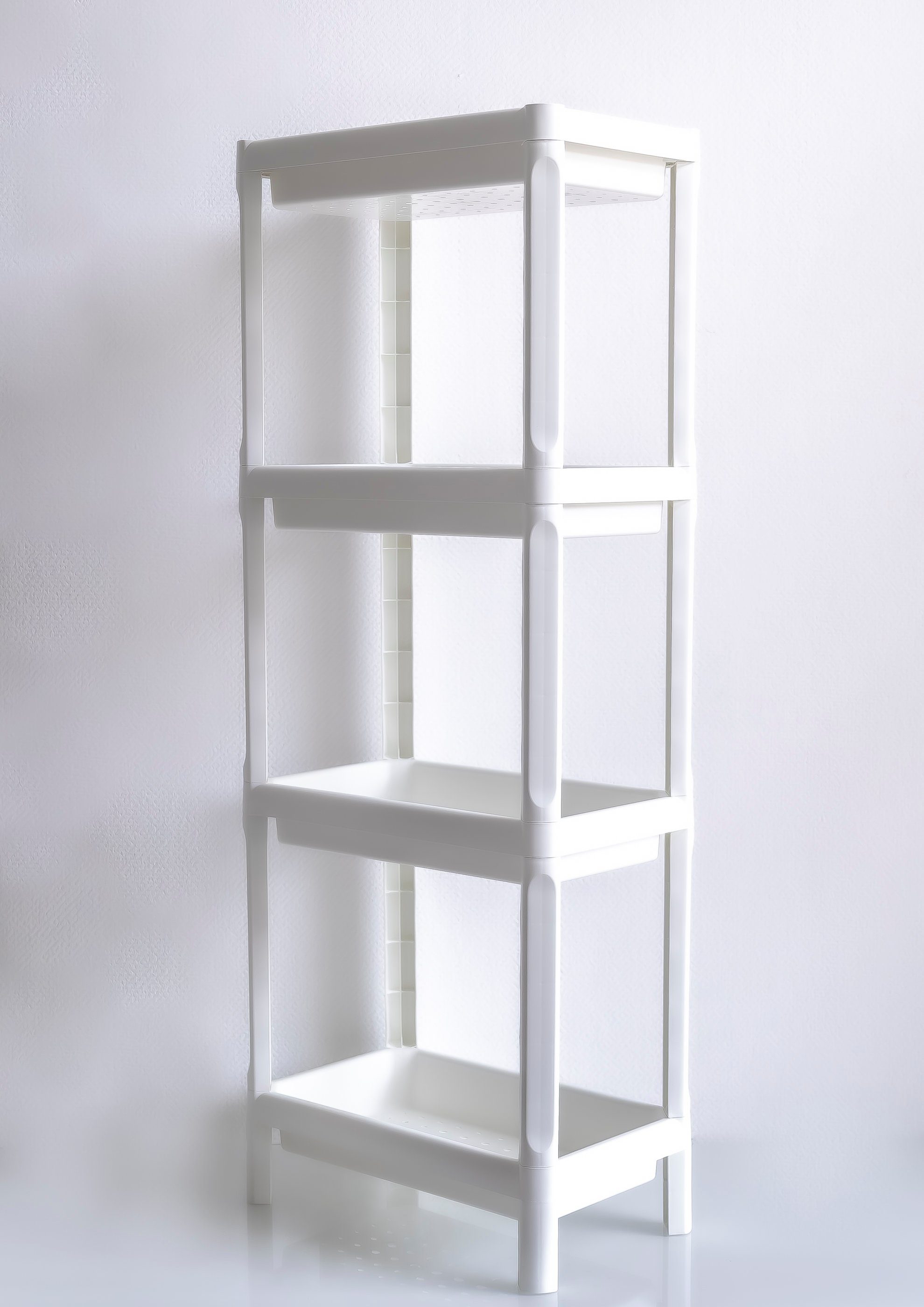 ONDIS24 Badregal Kunststoffregal Haushaltsregal Steckregal Linda, günstig online kaufen