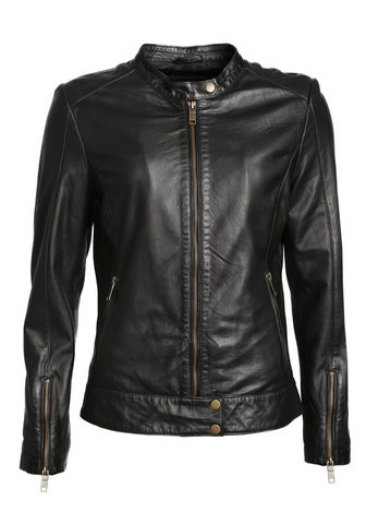 JCC Куртка кожаная в Bikerstil с воротник ...