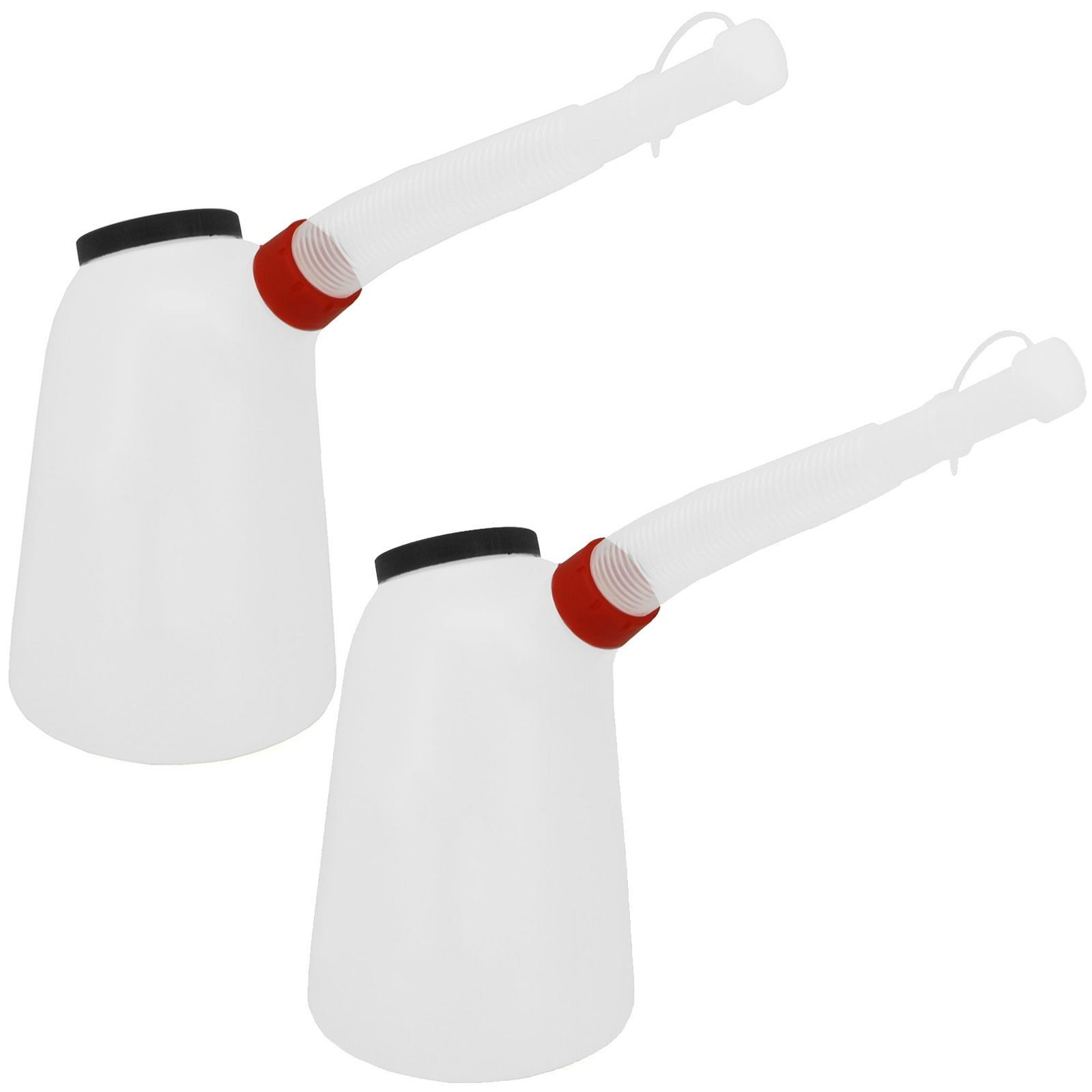 Yato Ölkanne 2x Ölkanne 5 Liter Behälter flexiblen Ausgießer YT-06985, 5 l, (2 tlg)