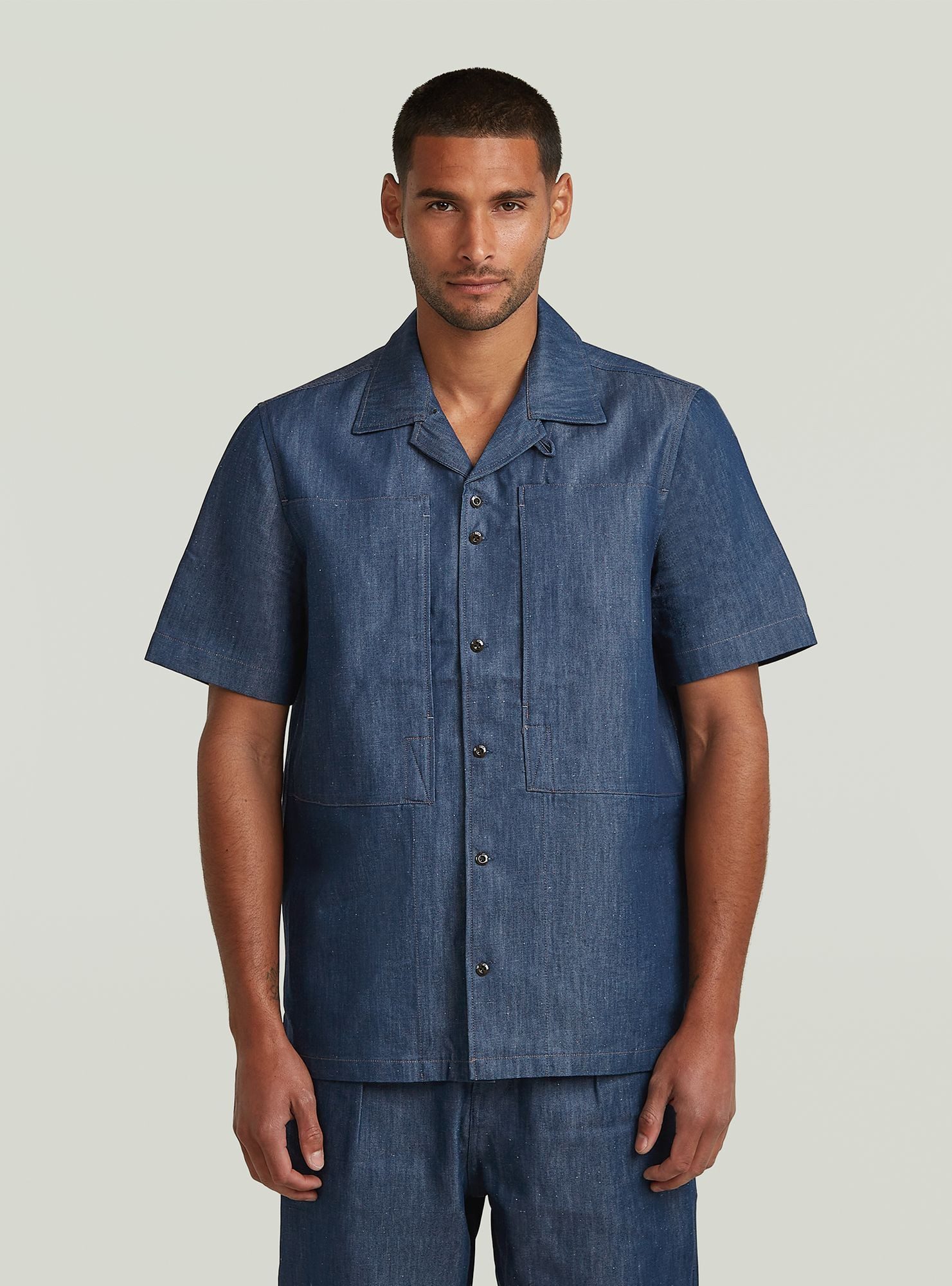 Langarmshirt Workwear Resort Regular Shirt