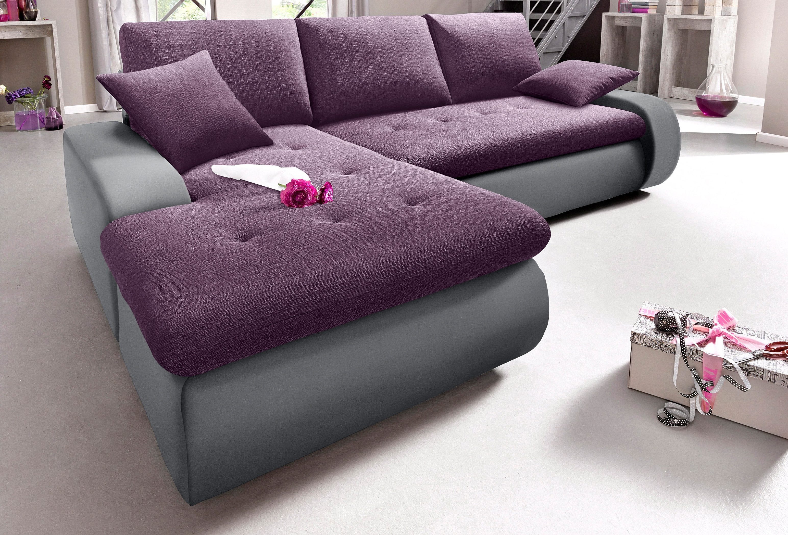 TRENDMANUFAKTUR Ecksofa Indie, modern und bequem, günstig online kaufen
