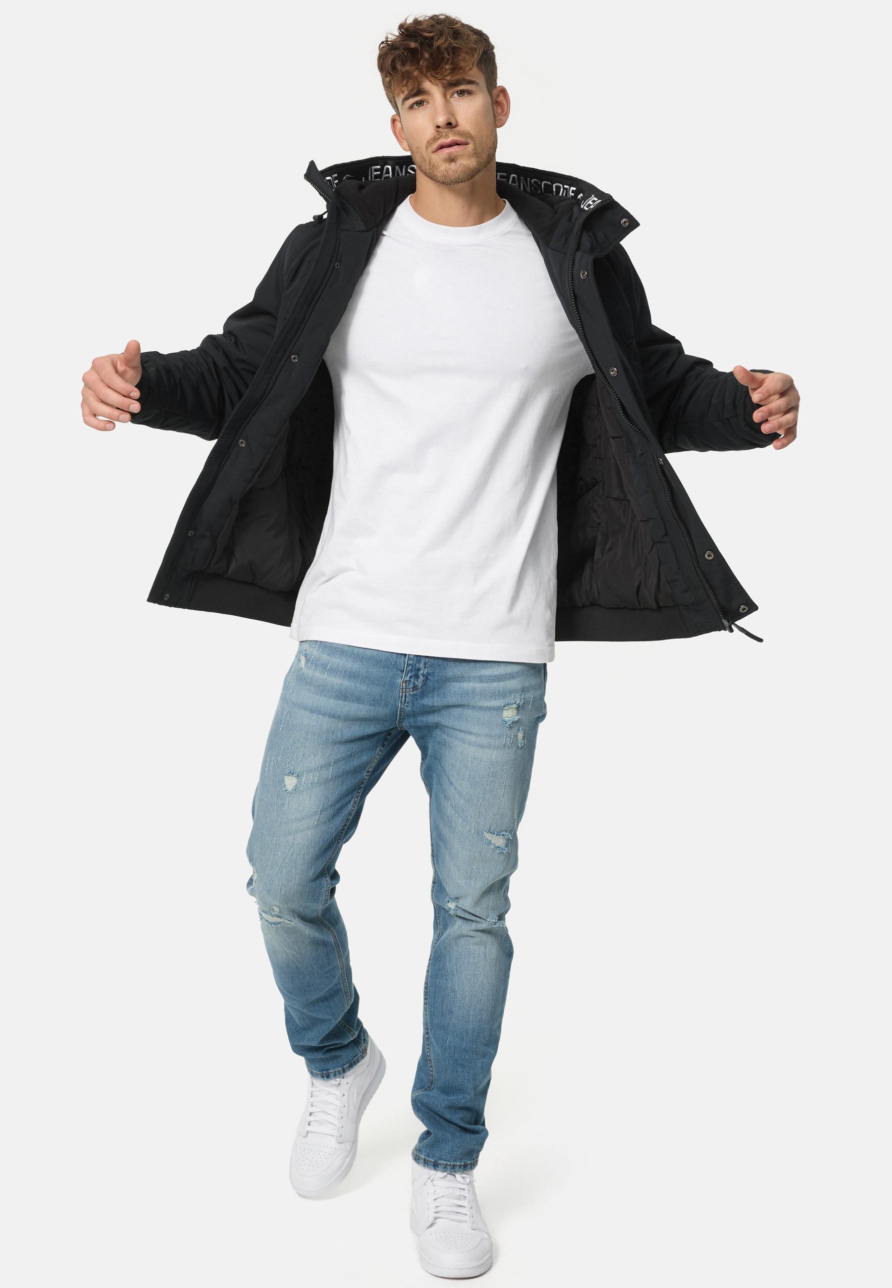 Indicode Winterjacke Herren Albany Jacke Winter Herrenjacke