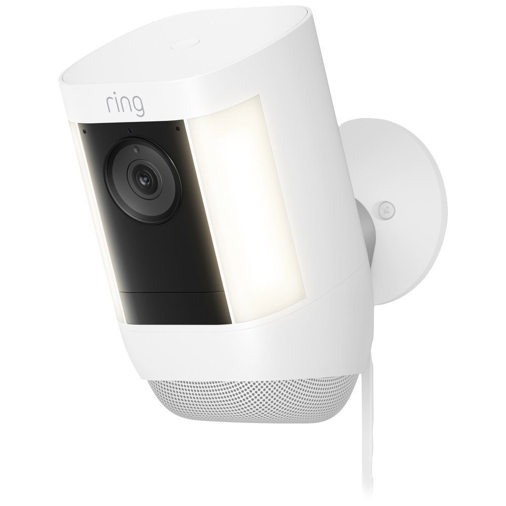 Ring Überwachungskamera ring Spotlight Cam Pro - Plug-In - White 8SC1S9-WEU2 WLAN IP Überwach (8SC1S9-WEU2 (Spotlight Cam Pro - Plug-In - White)