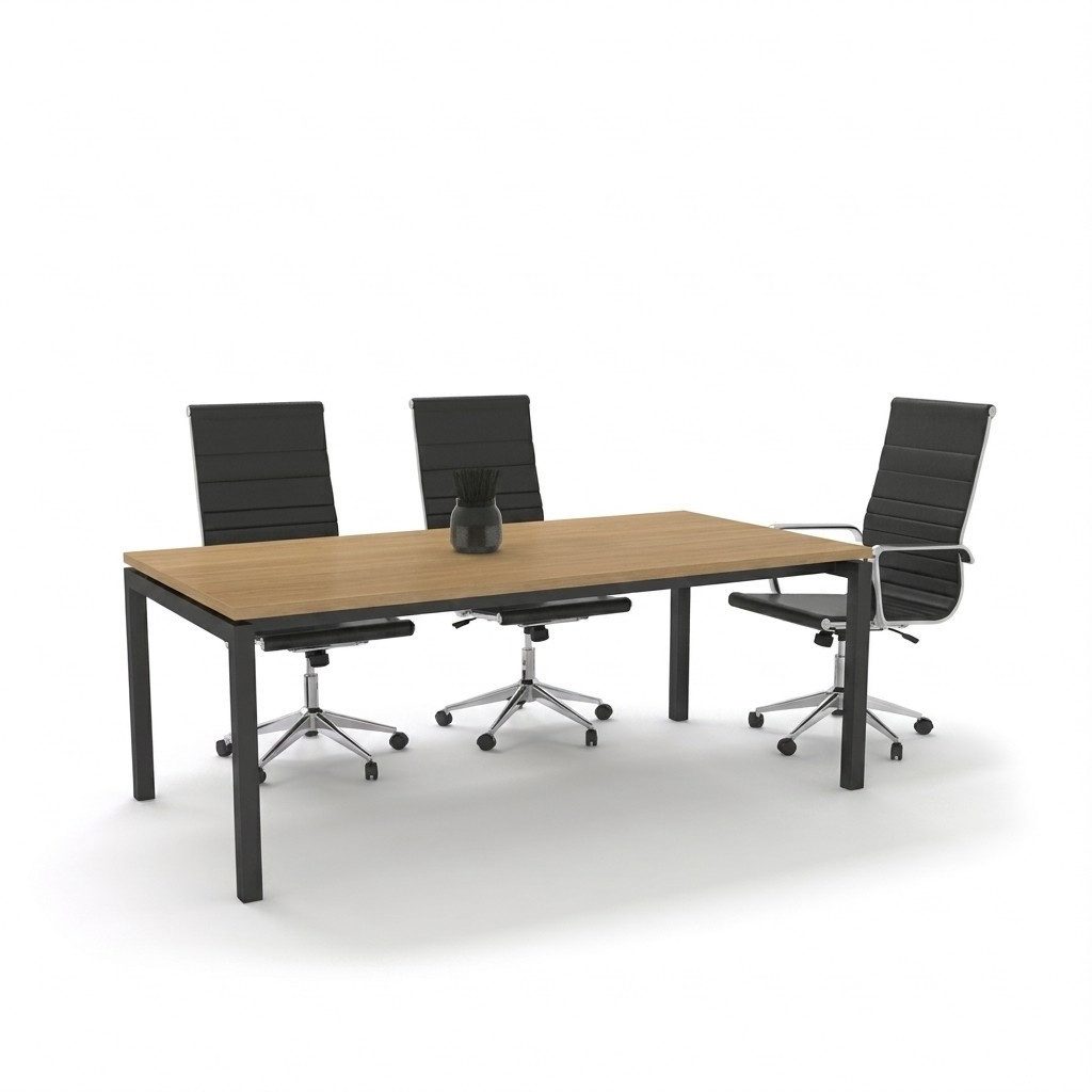 Xlmoebel Konferenztisch Moderner Schreibtisch für das Arbeitszimmer oder Büro (Einzelartikel, 1-St., Schreibtisch), Made in Europa