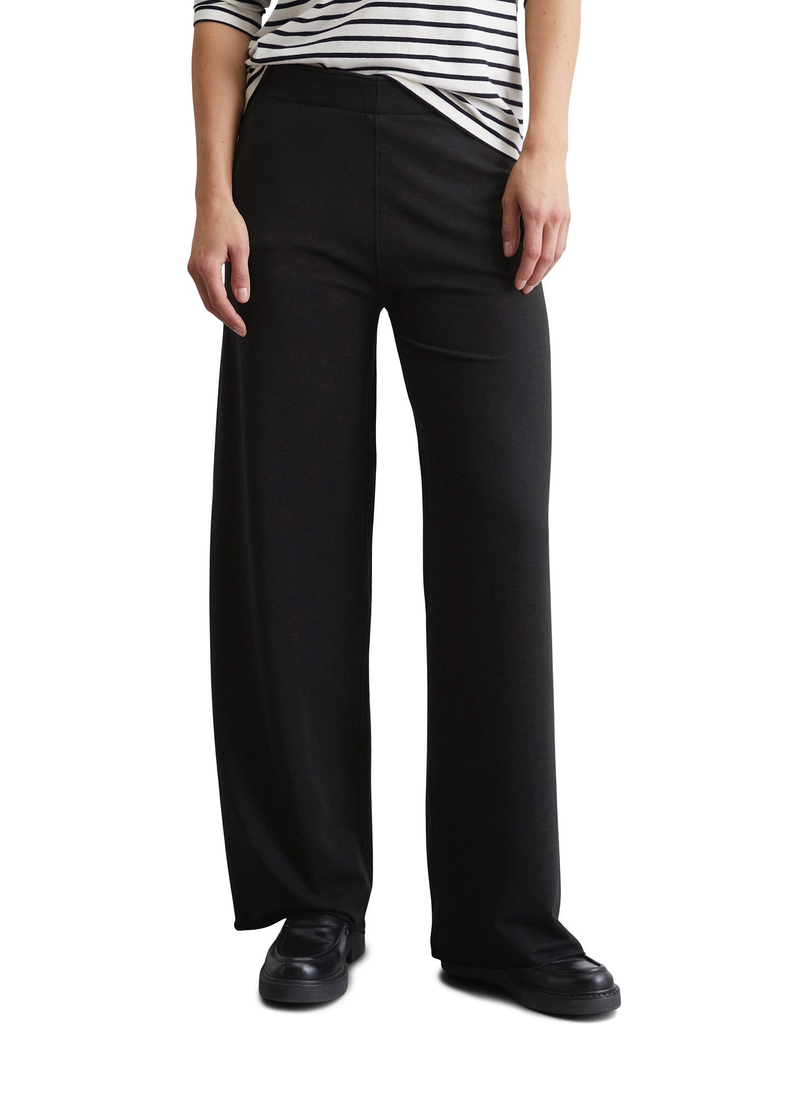 Marc O'Polo Jerseyhose aus softem Organic-Cotton-Viskose-Mix günstig online kaufen