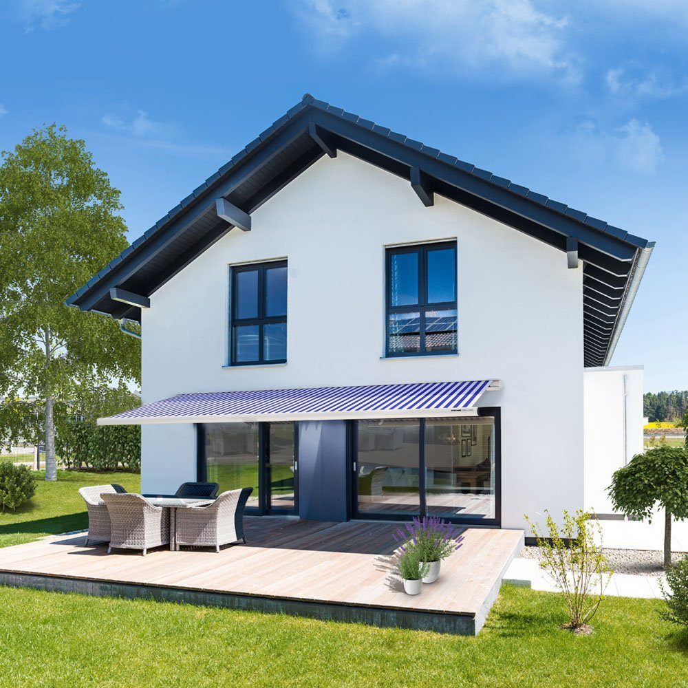 HOME DELUXE Markise ELOS LED Vollkassettenmarkise günstig online kaufen