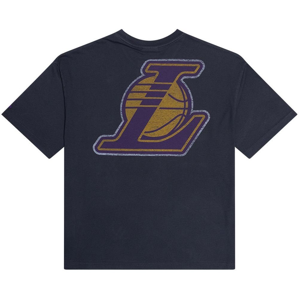 Lakers Oversized New Era Angeles Print-Shirt Los WASHED