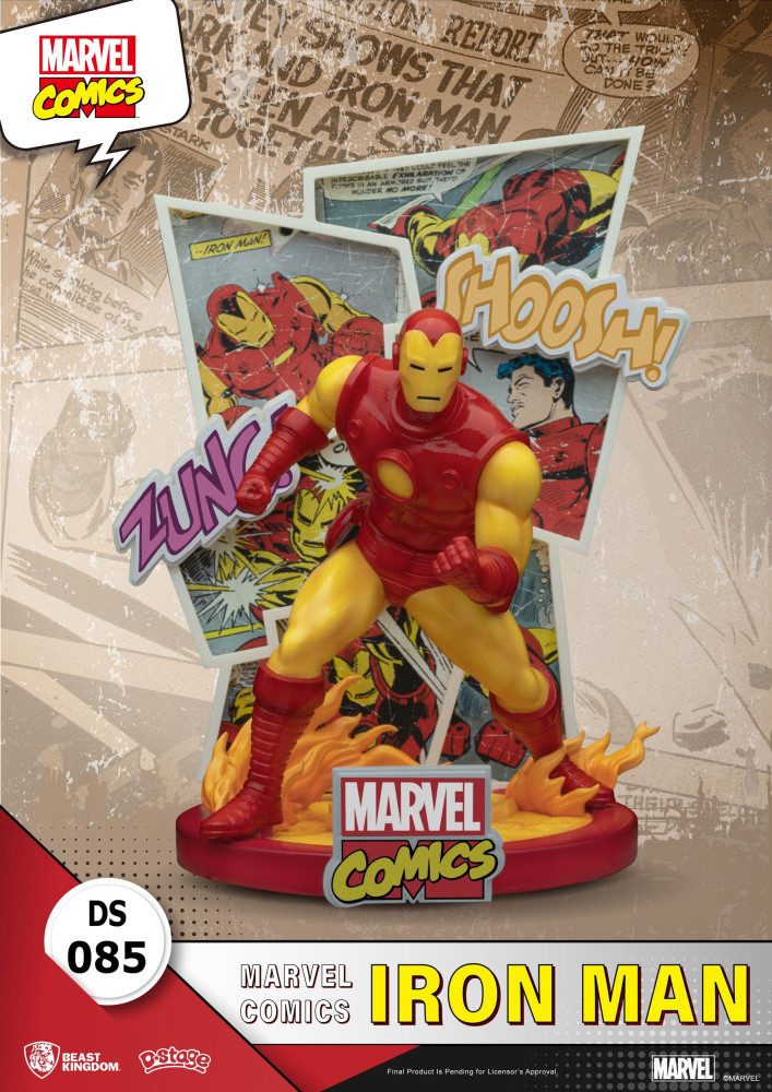 Actionfigur Marvel Comics D-Stage PVC Diorama Iron Man 16 cm
