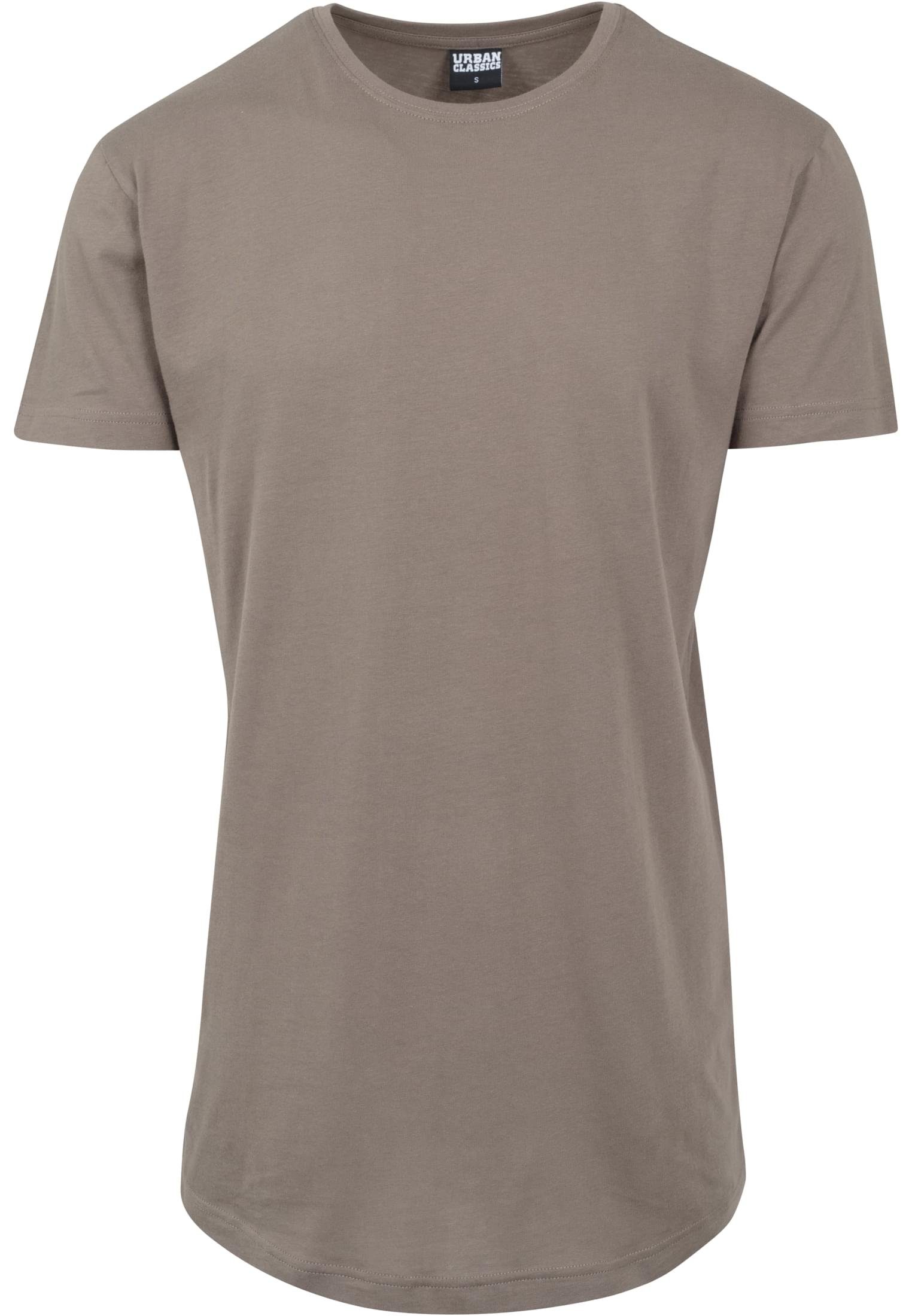 URBAN CLASSICS armygreen (1-tlg) Herren Tee Kurzarmshirt Long Shaped