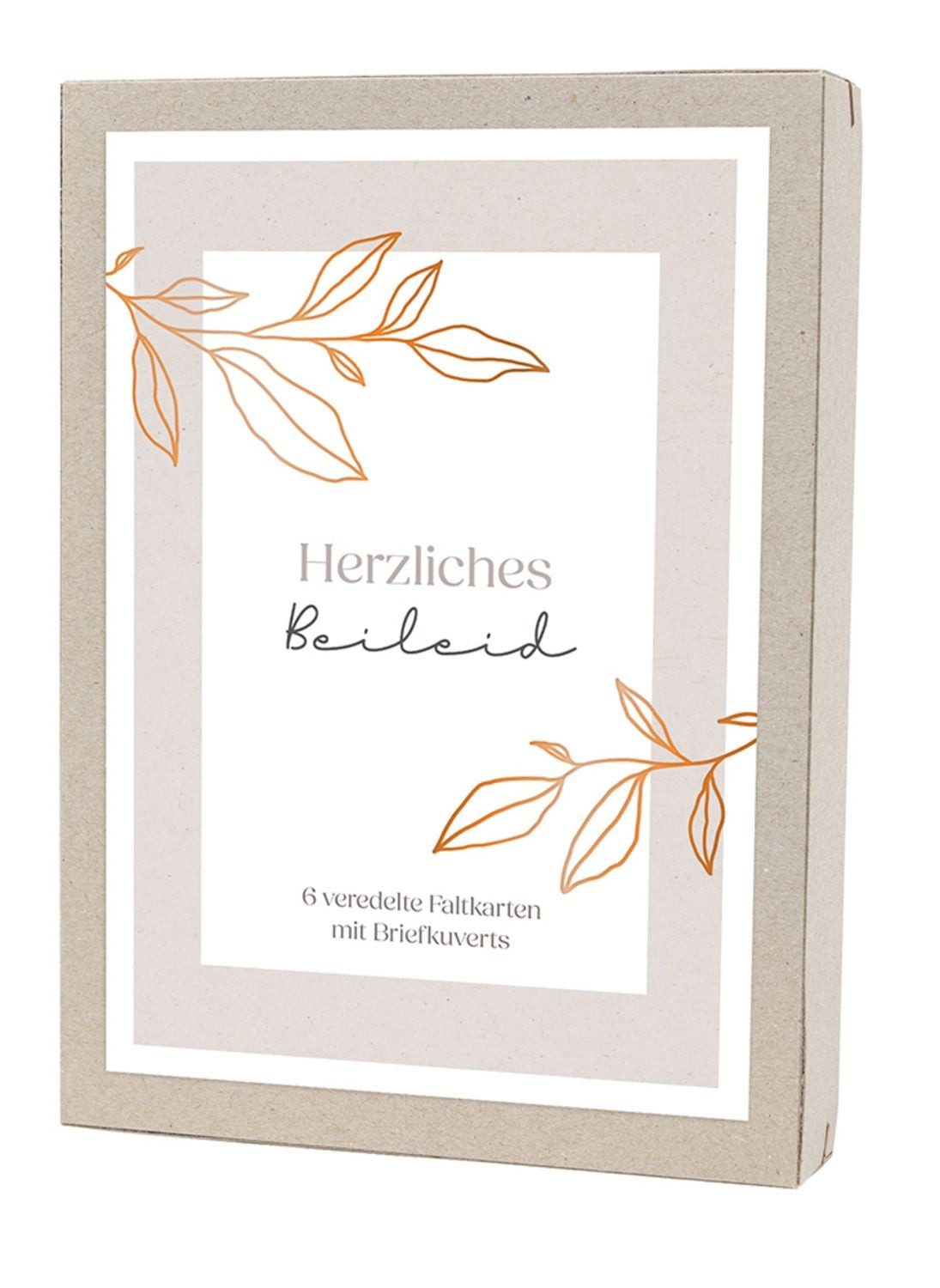 Kartenbox - Herzliches Beileid / diverse