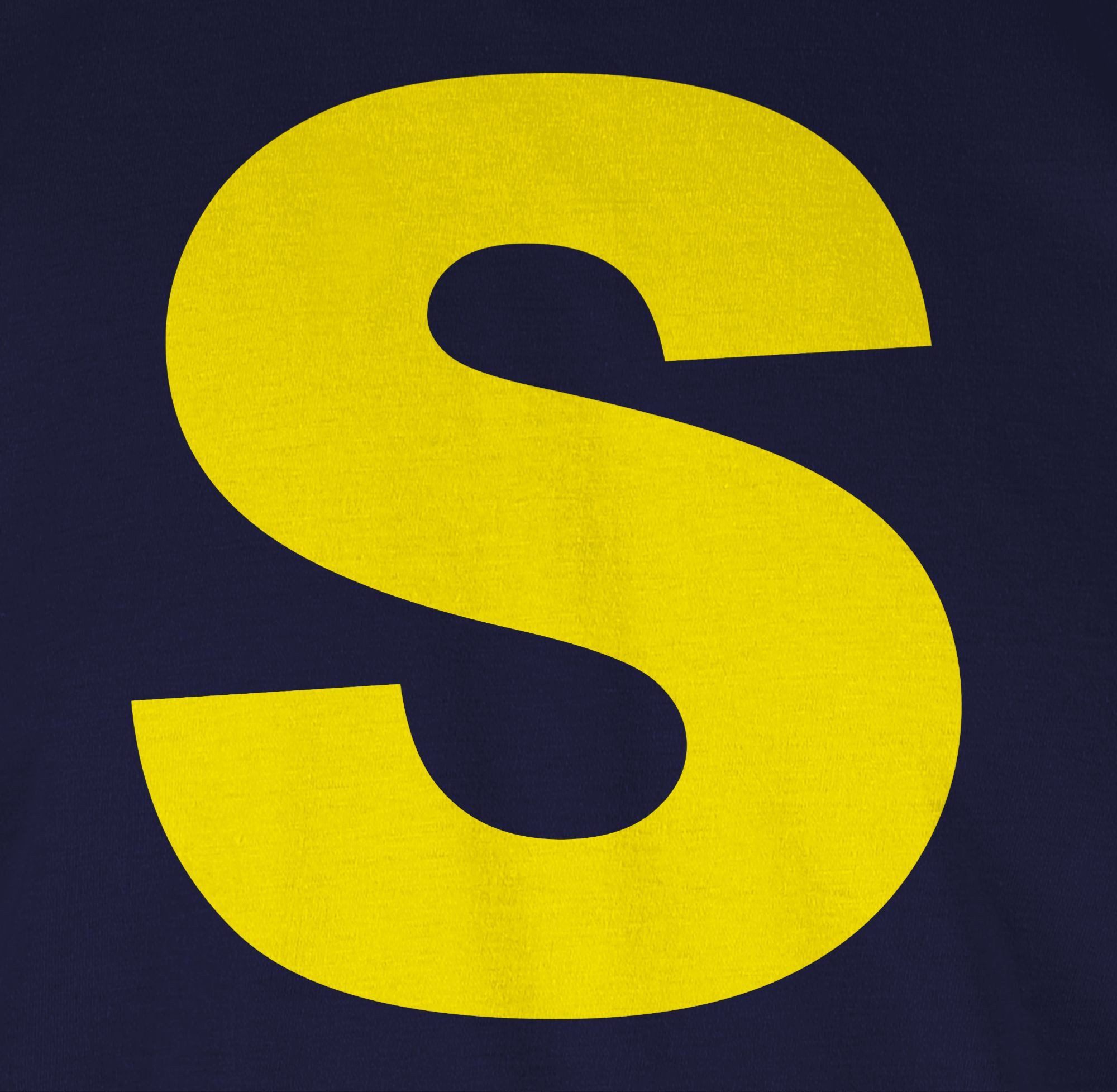 Shirtracer Rundhalsshirt Kostüm Buchstabe S Streifenhörnchen Chipmunk Simon günstig online kaufen