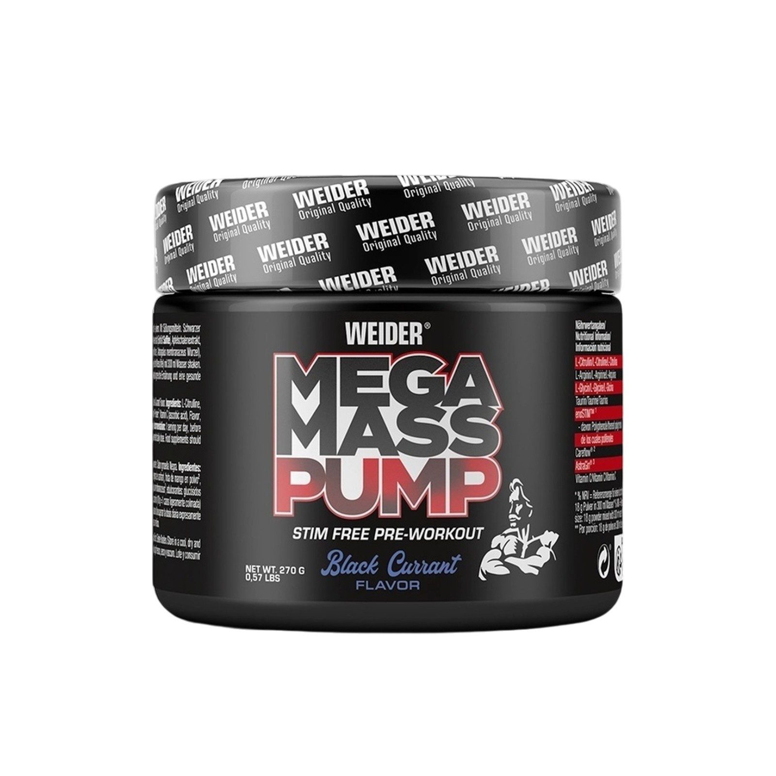 WEIDER® Weider Mega Mass Pump Pulver