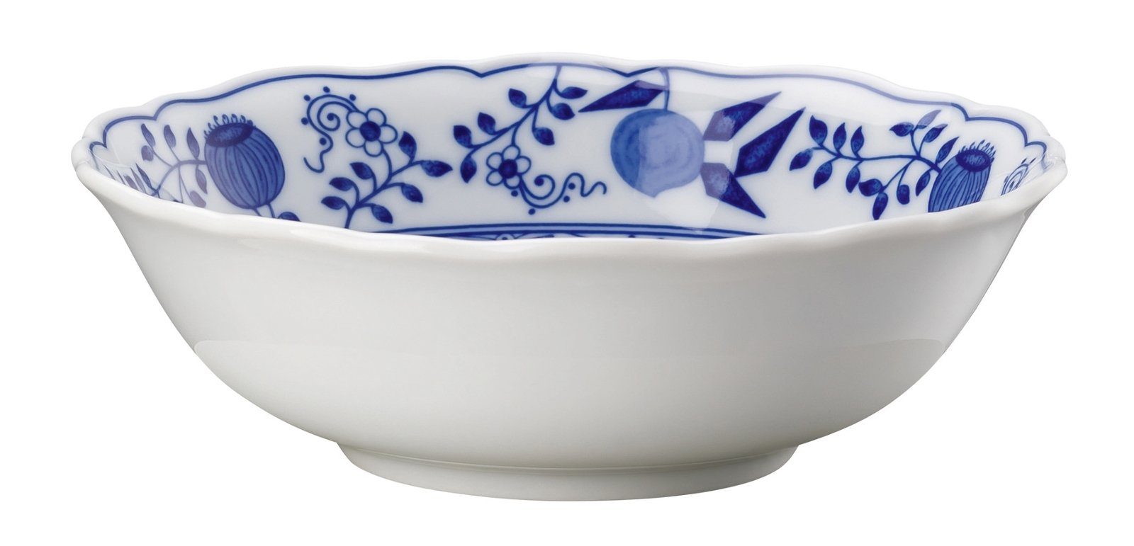 Hutschenreuther Schale Blau Zwiebelmuster Dessertschale 16 cm, Porzellan, (Dessertschalen), Schalen / Schälchen / Schüsseln